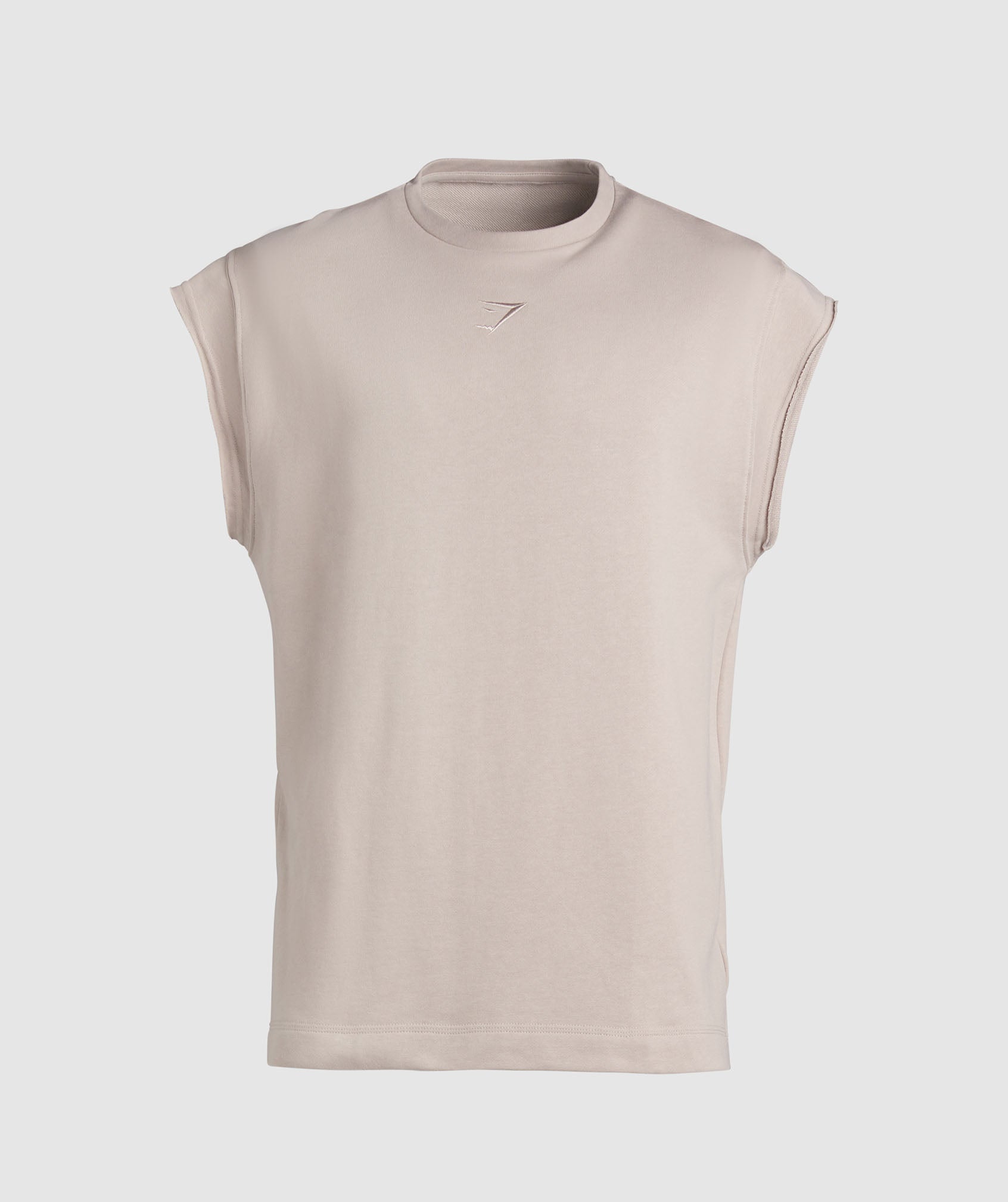 Super Natural Cut Off T-Shirt in Stone Pink - view 7