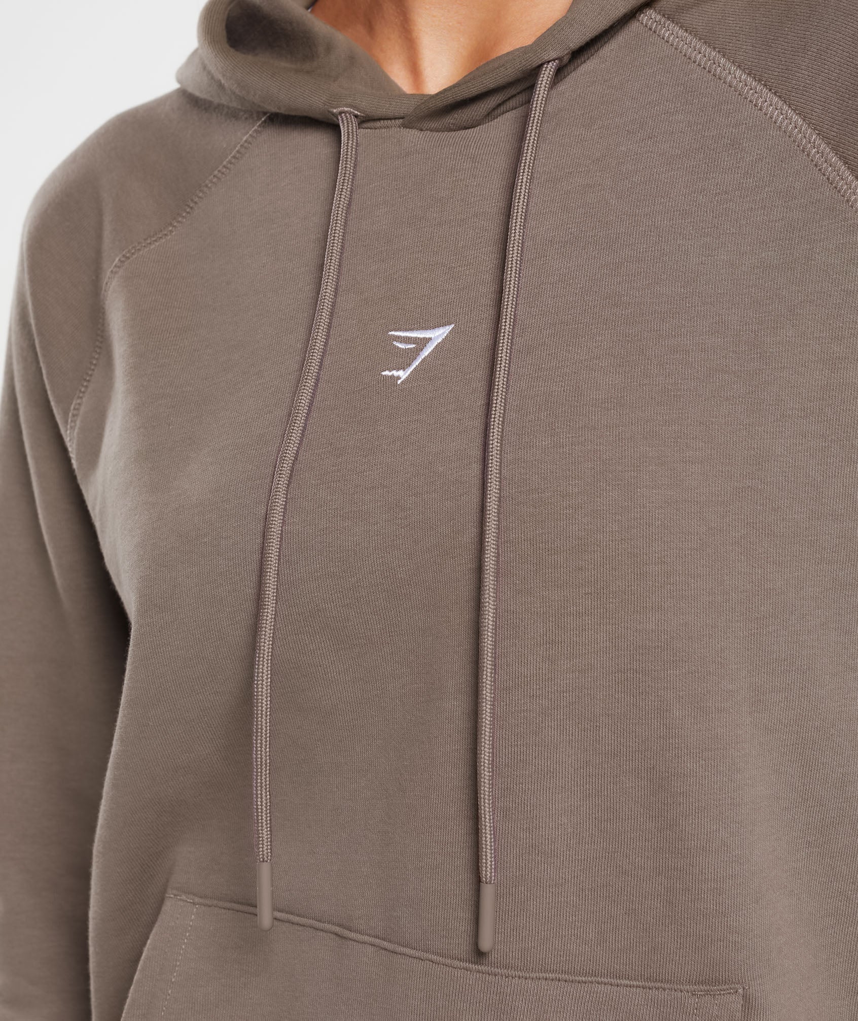 Training Hoodie in Dusty Brown - view 5