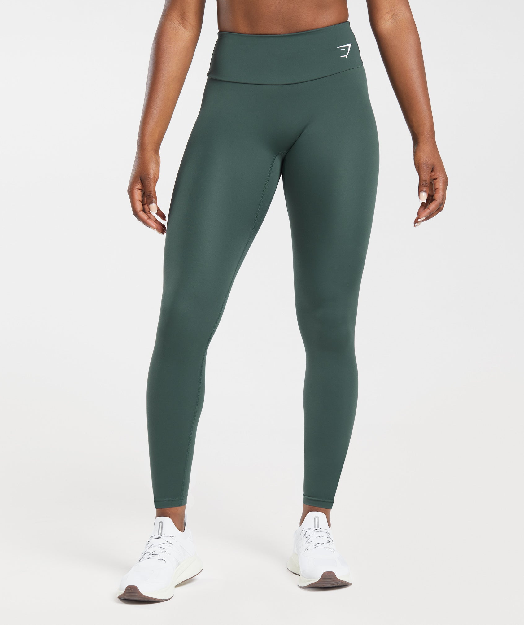 Gymshark Training Leggings Fog Green Gymshark