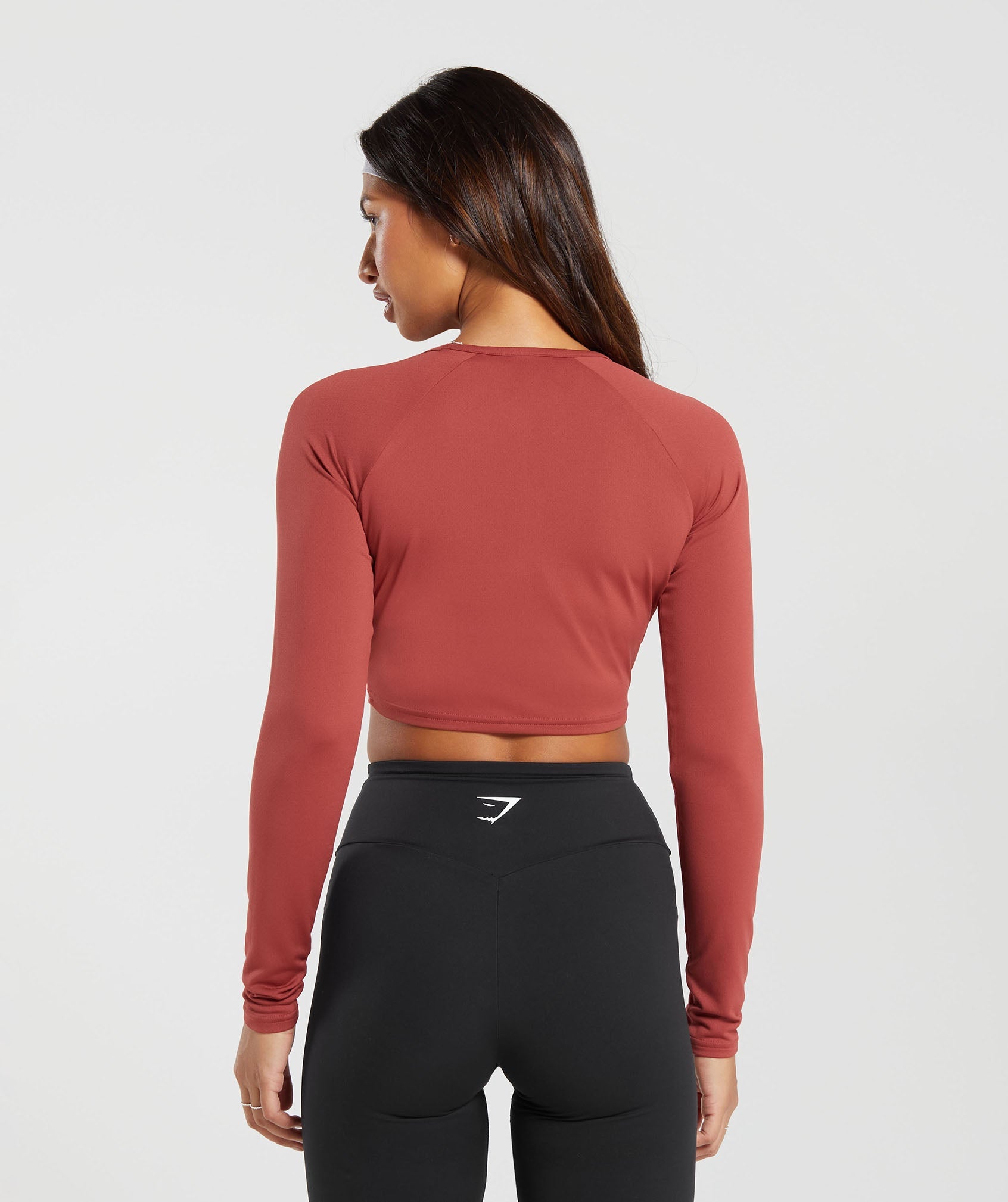 Training Long Sleeve Crop Top