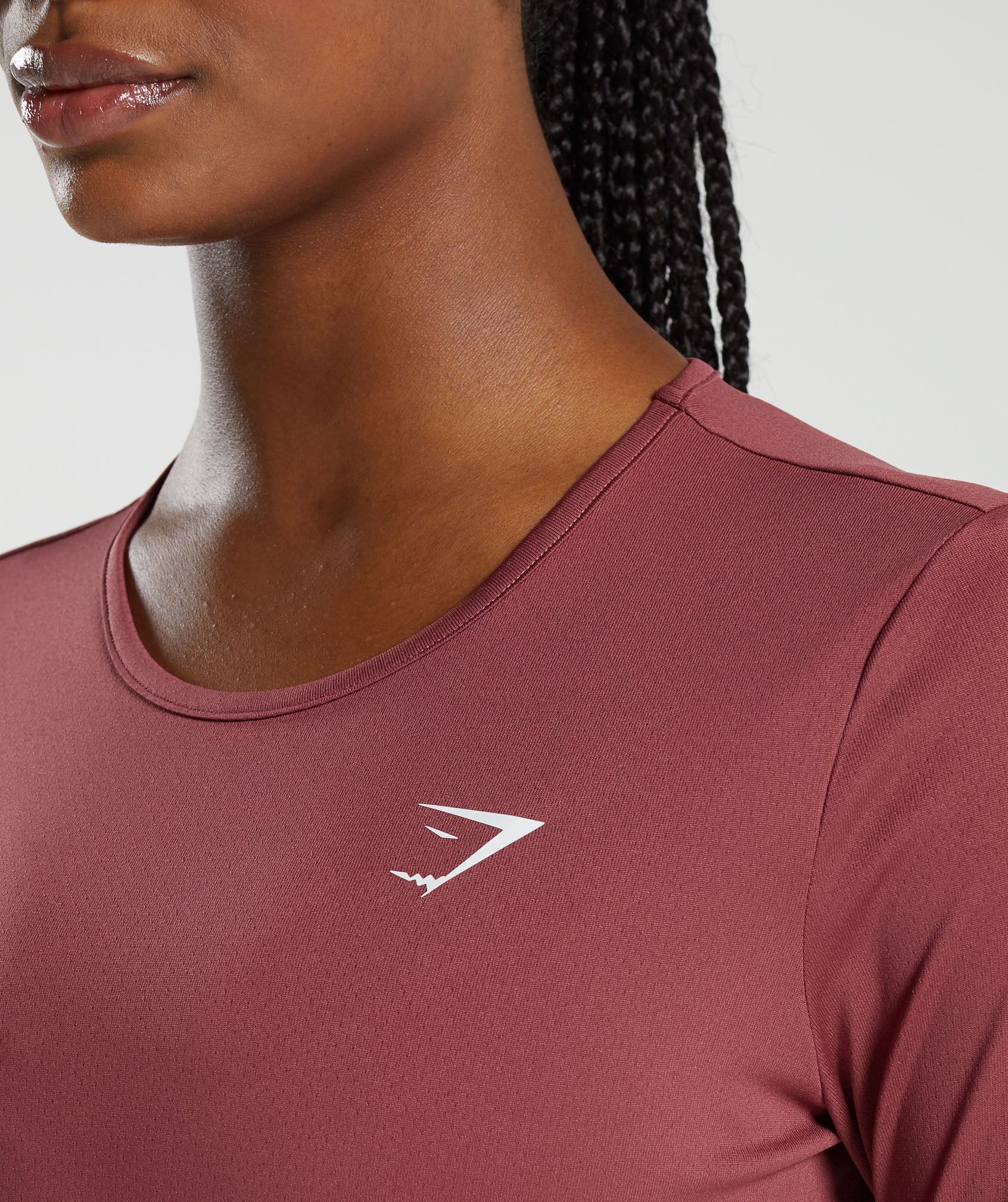 Training Long Sleeve Top in Soft Berry - view 5