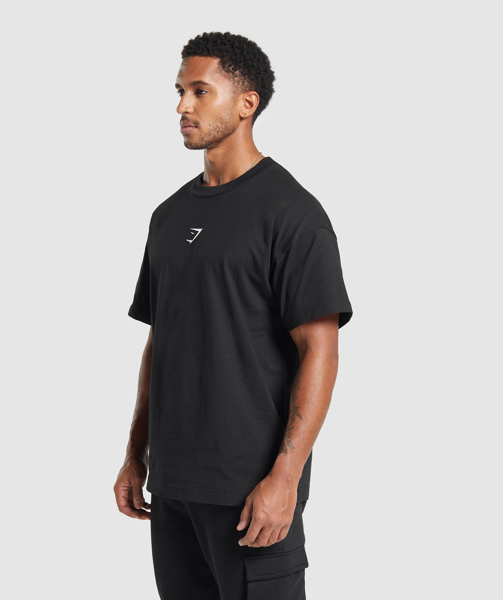 Training Dept. T-Shirt in Black - view 3