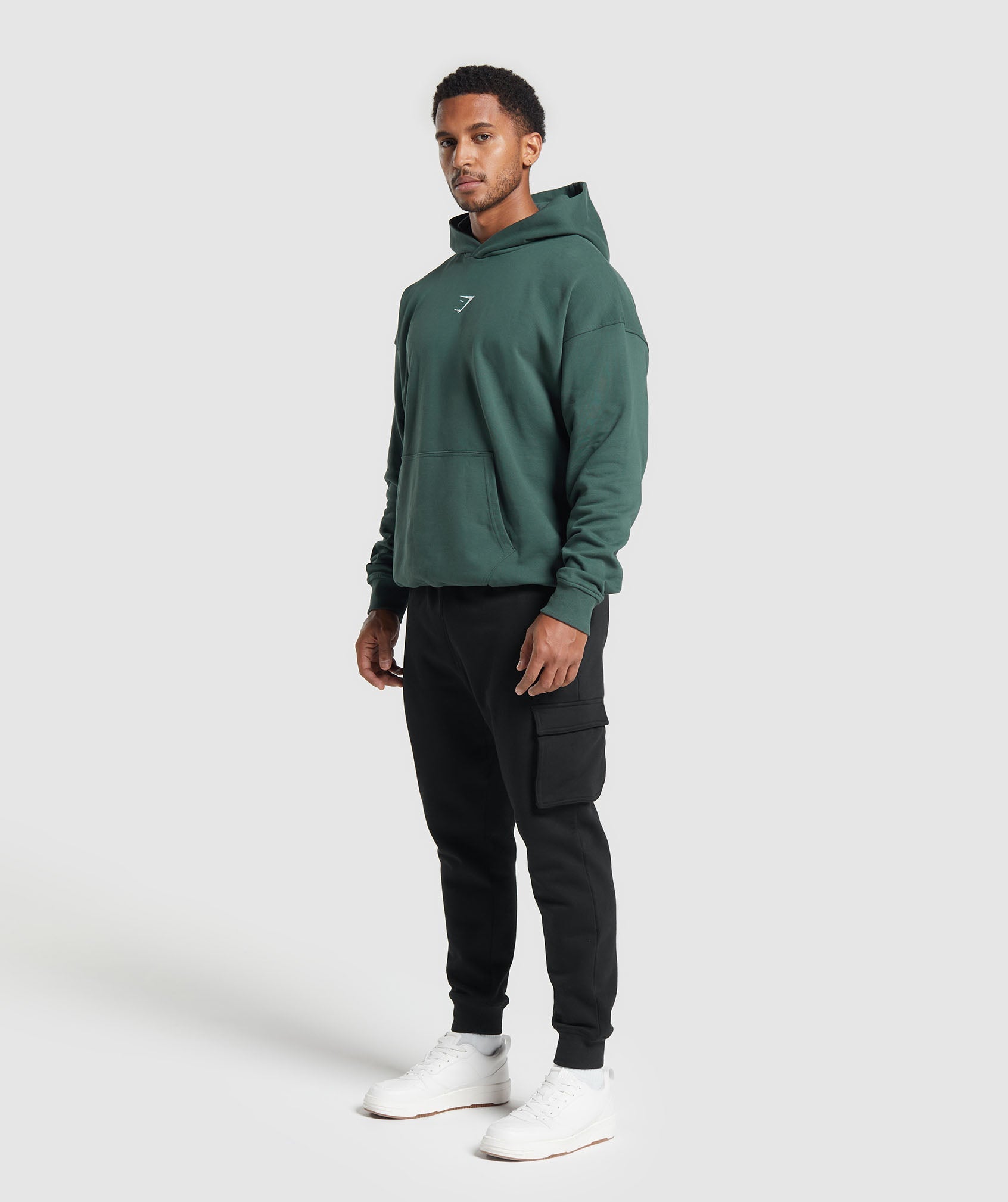 Training Dept. Hoodie in Fog Green - view 8