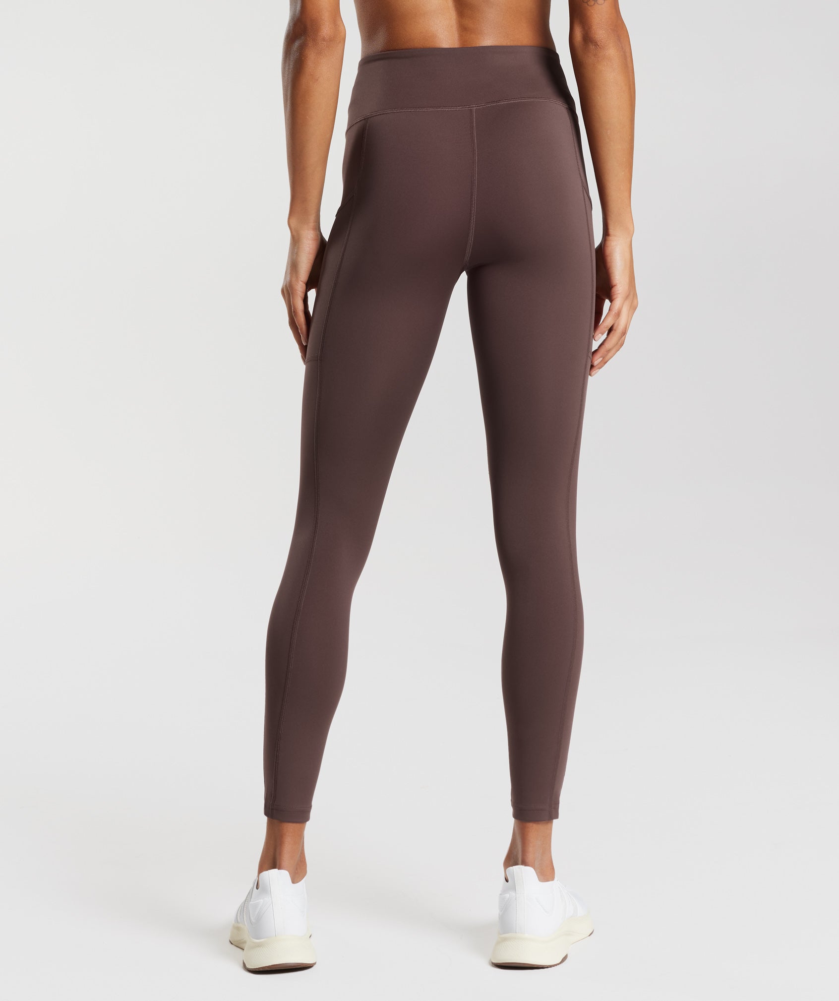 Pocket Leggings in Chocolate Brown