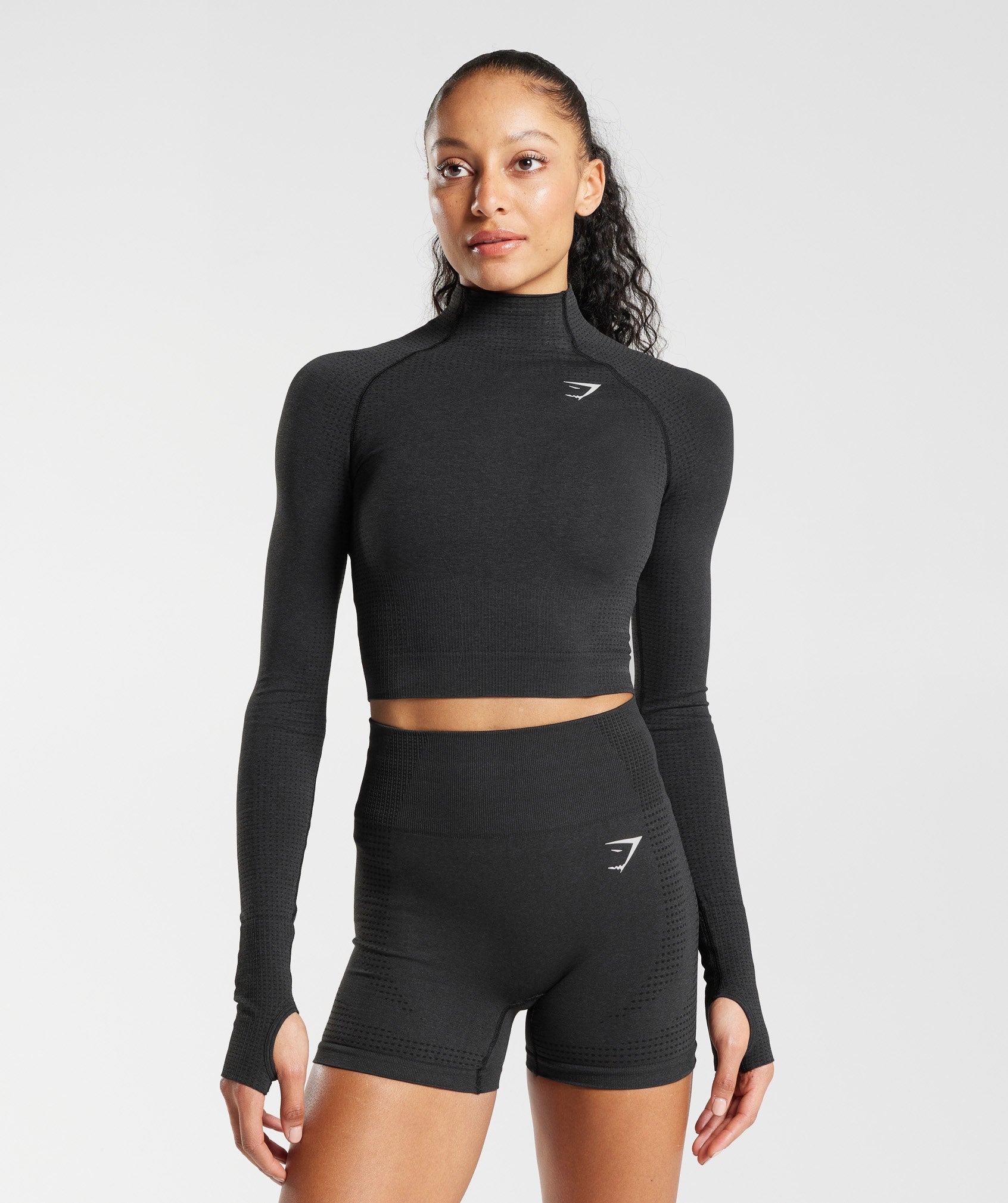 Vital Seamless 2.0 High Neck Midi Top