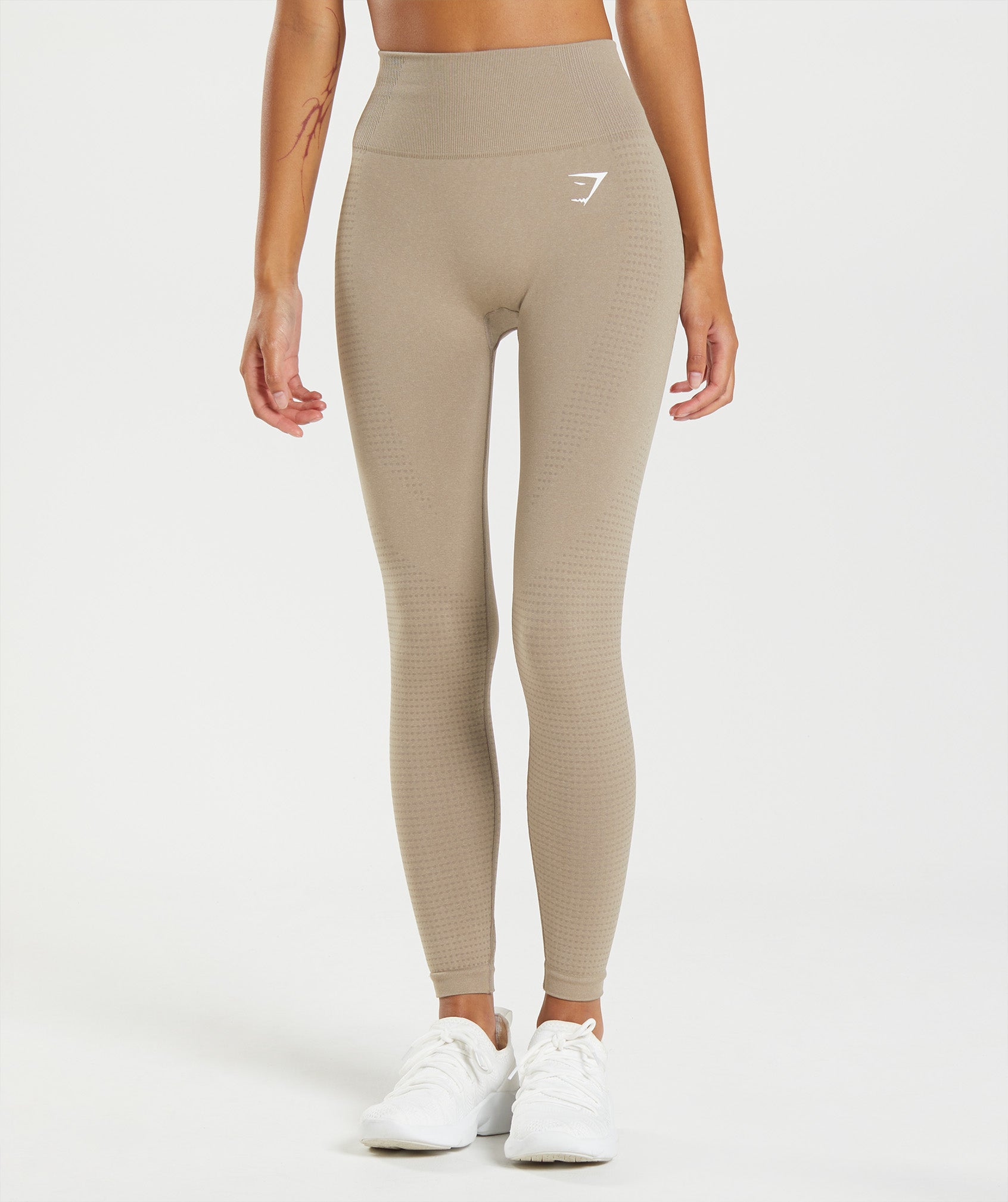 Vital Seamless 2.0 Leggings in Vanilla Brown Marl is niet op voorraad