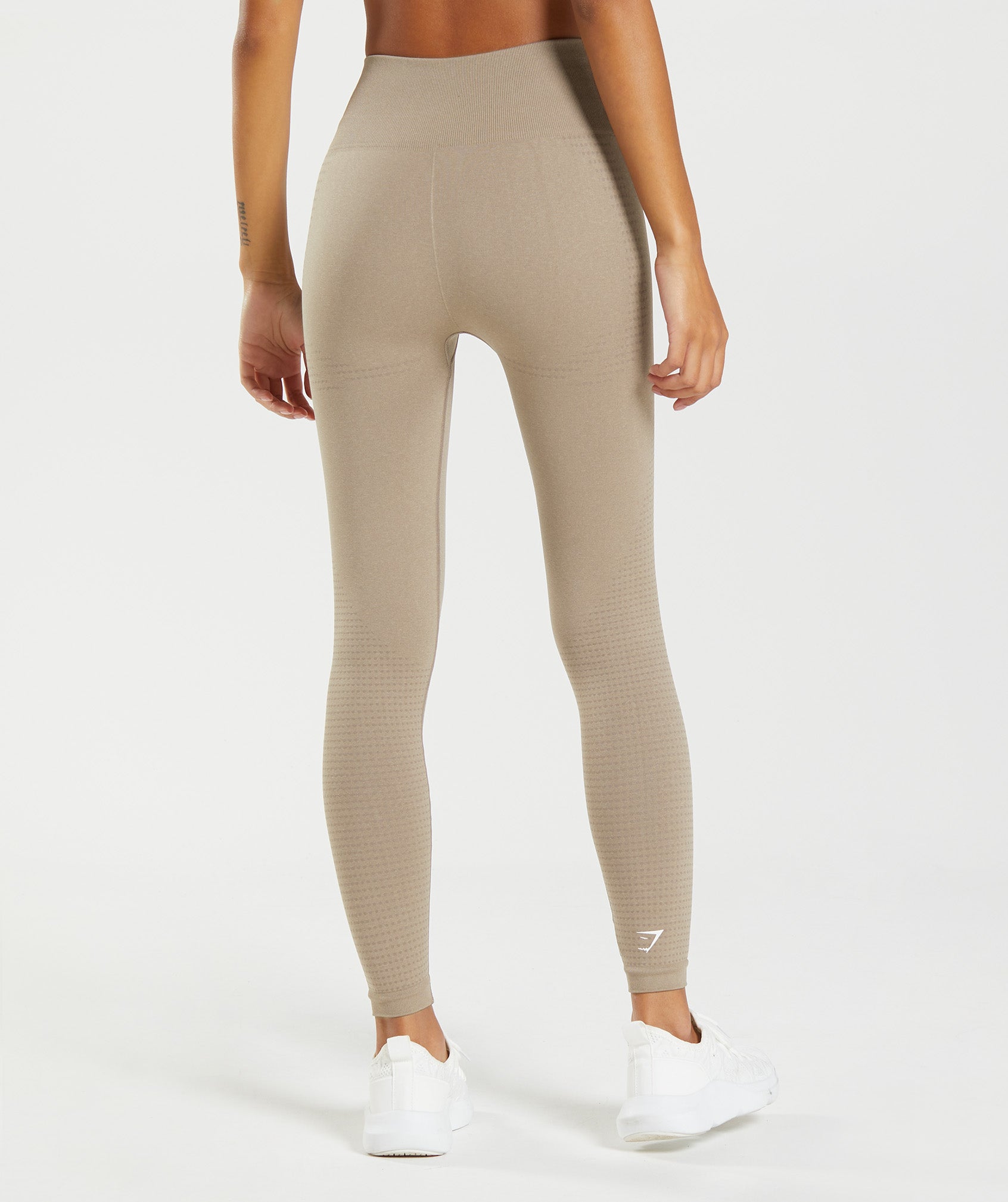 Vital Seamless 2.0 Leggings in Vanilla Brown Marl