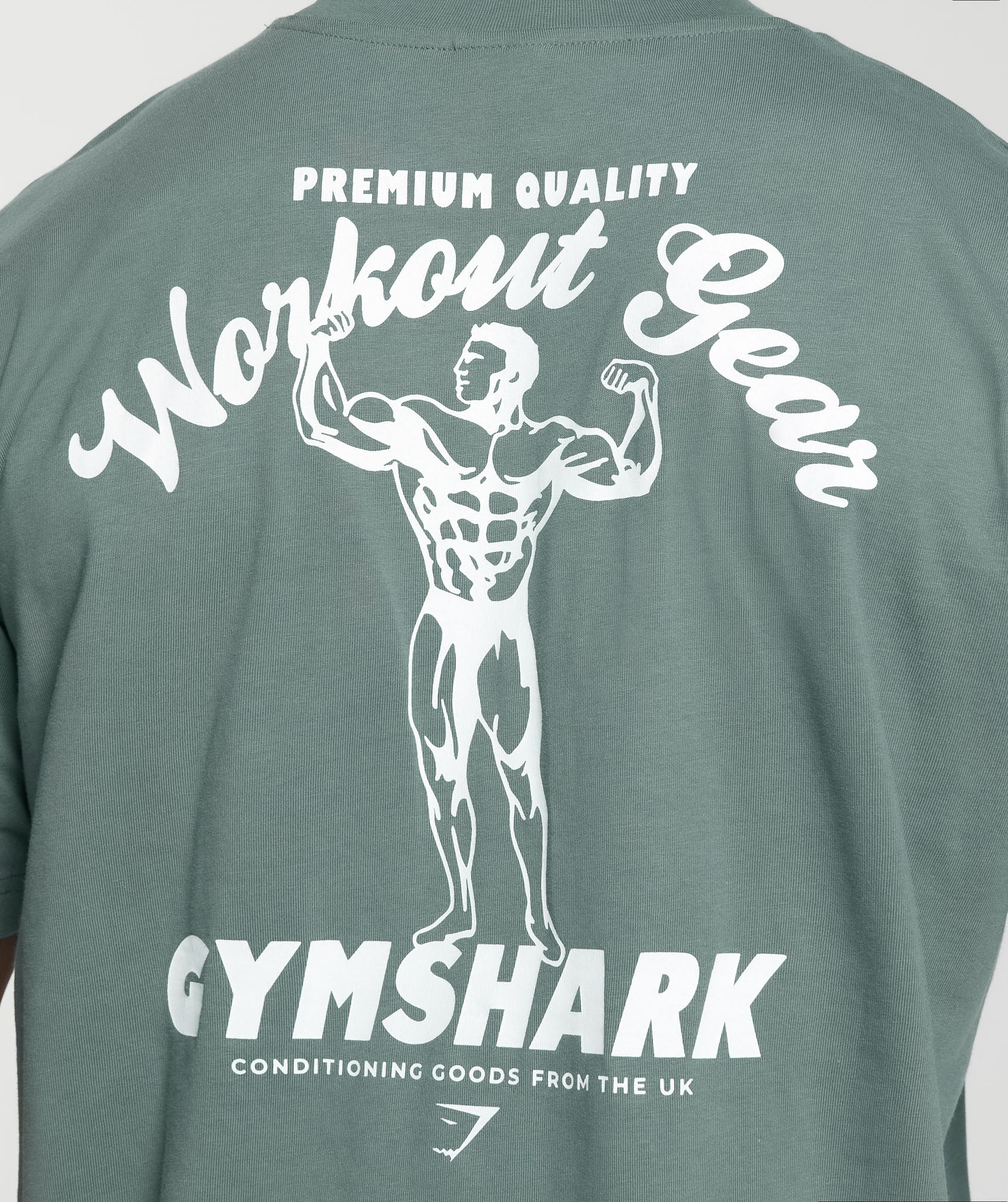 Workout Gear T-Shirt in Cargo Teal - view 6