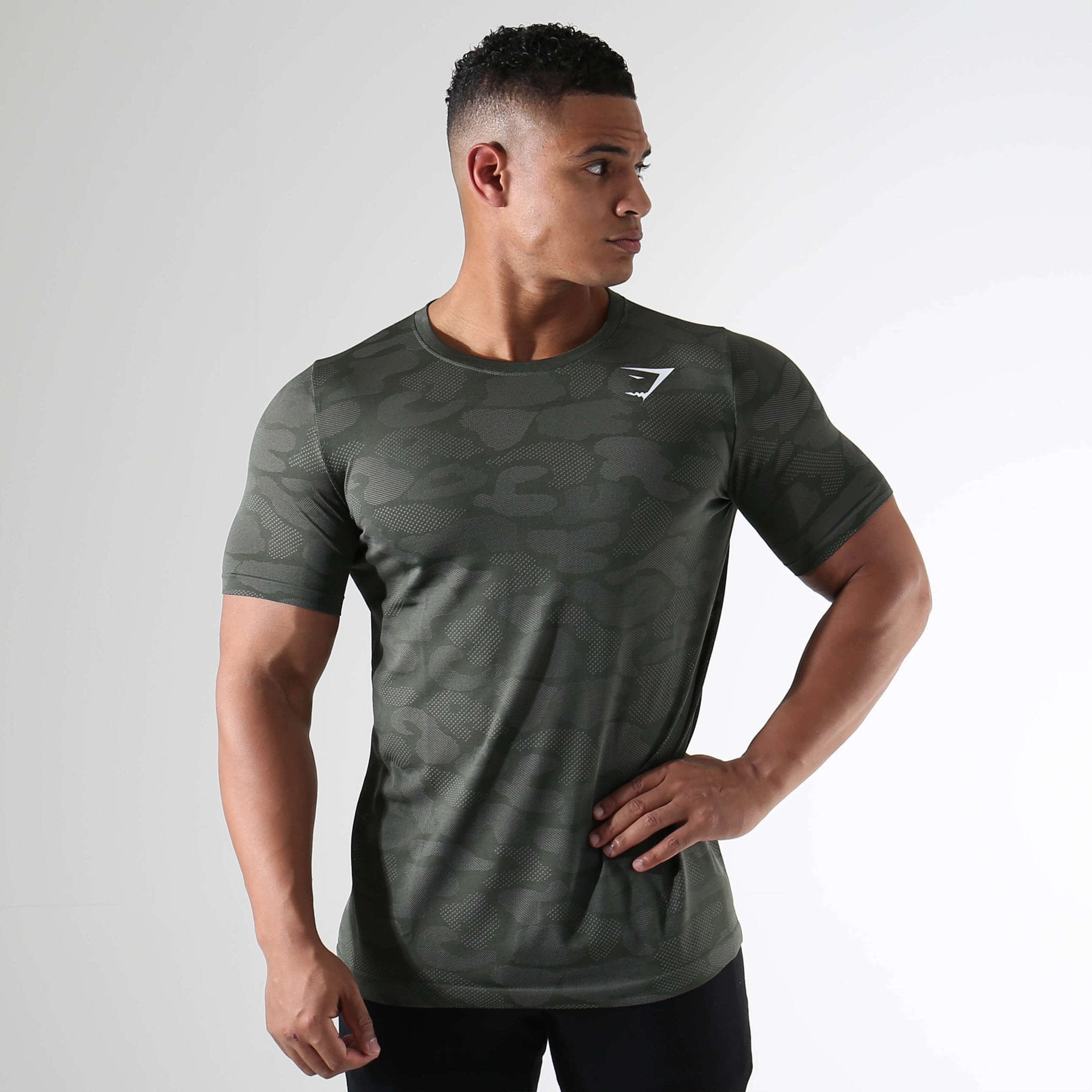 Seamless Stealth T-Shirt in Alpine Green - view 1