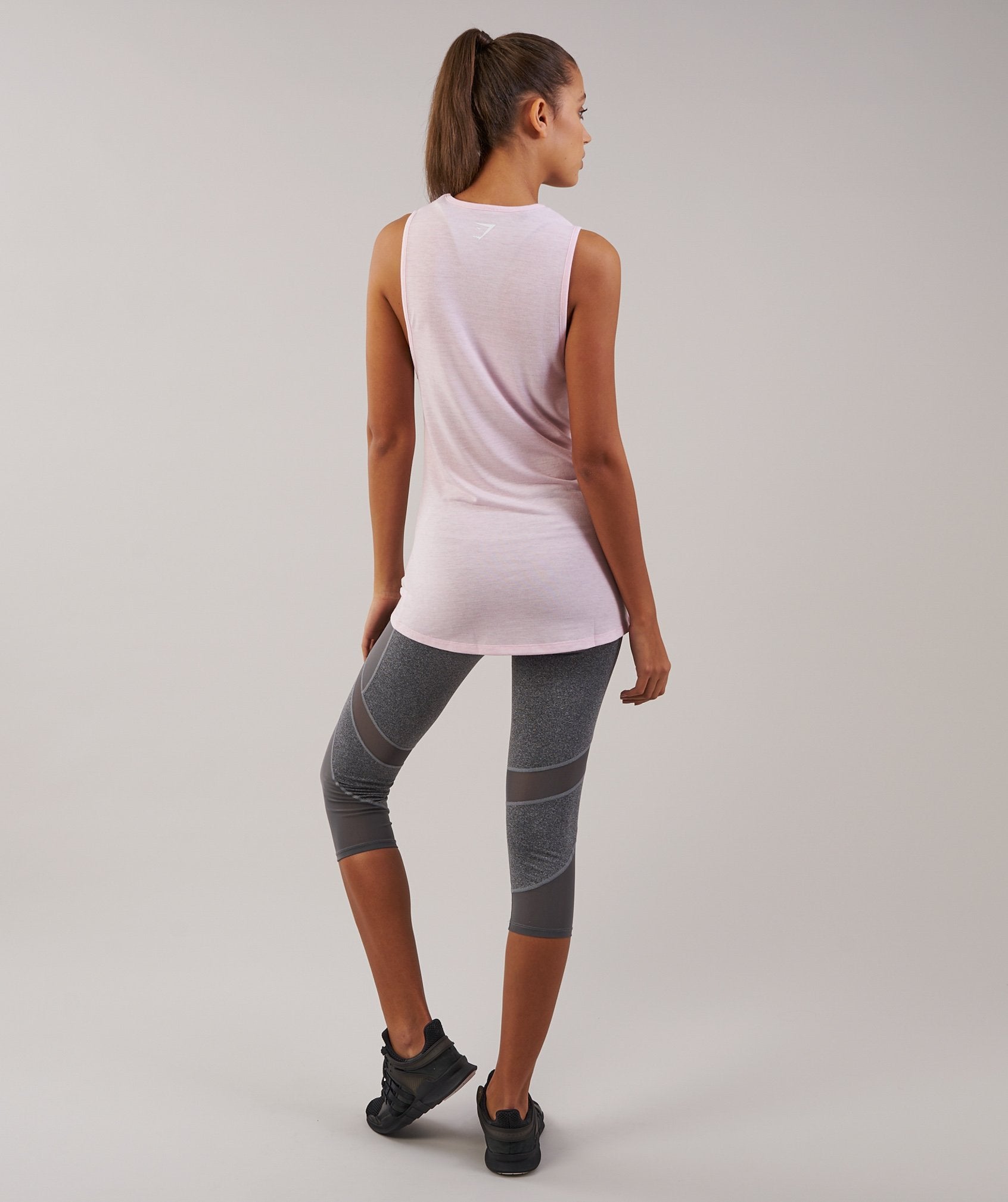 Motion Vest in Chalk Pink Marl - view 2