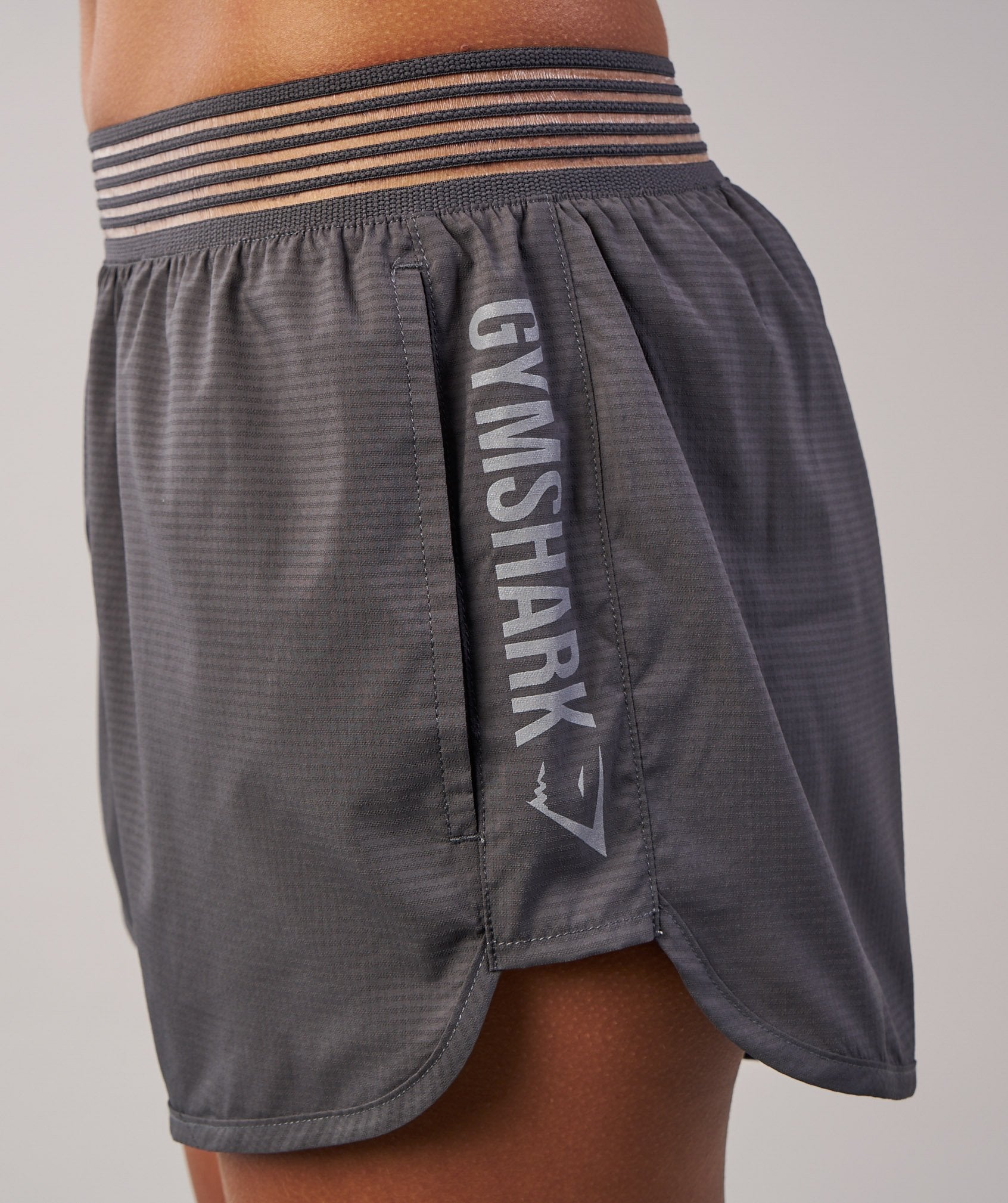 Running Shorts in Charcoal - view 5