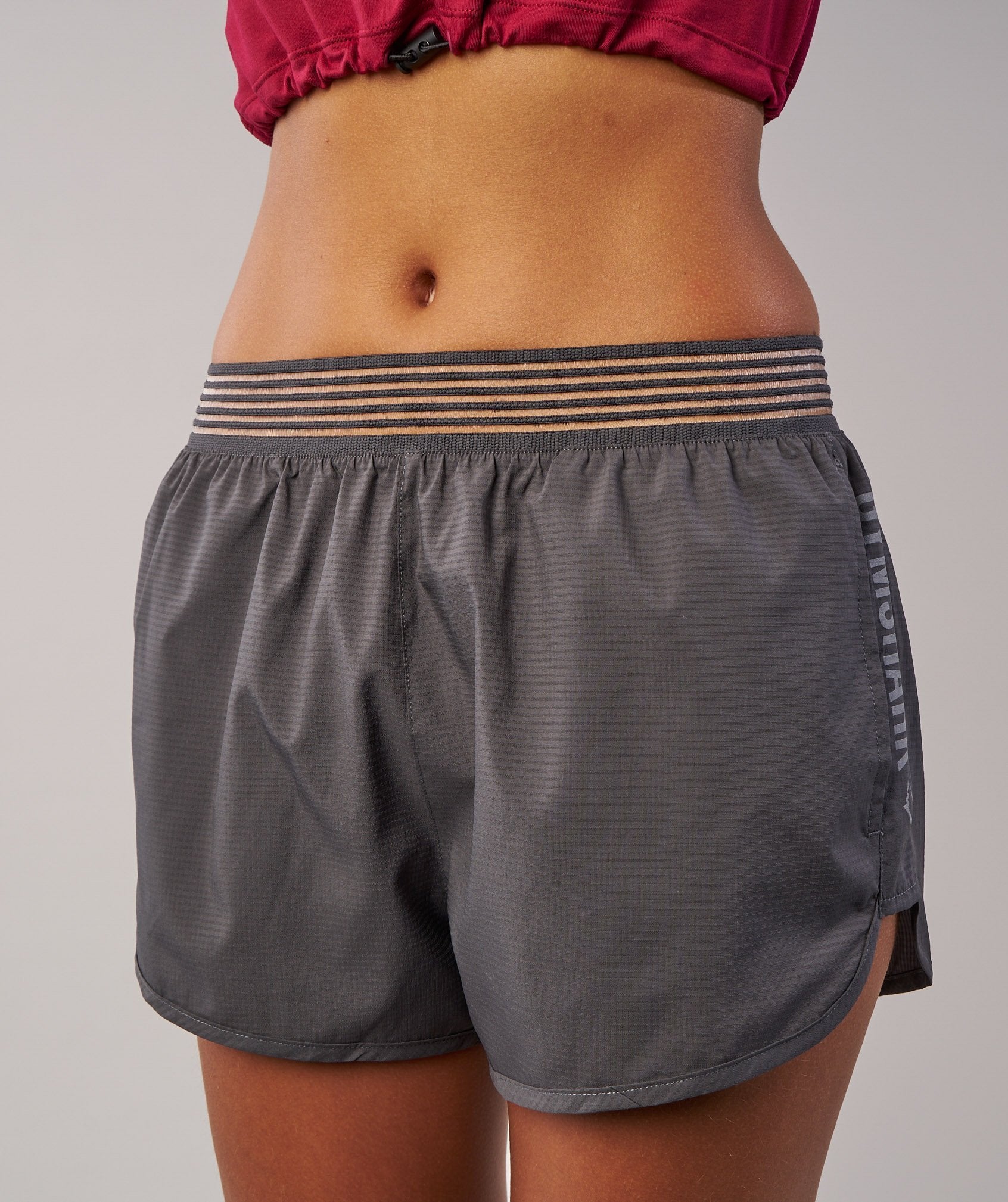 Running Shorts in Charcoal - view 6