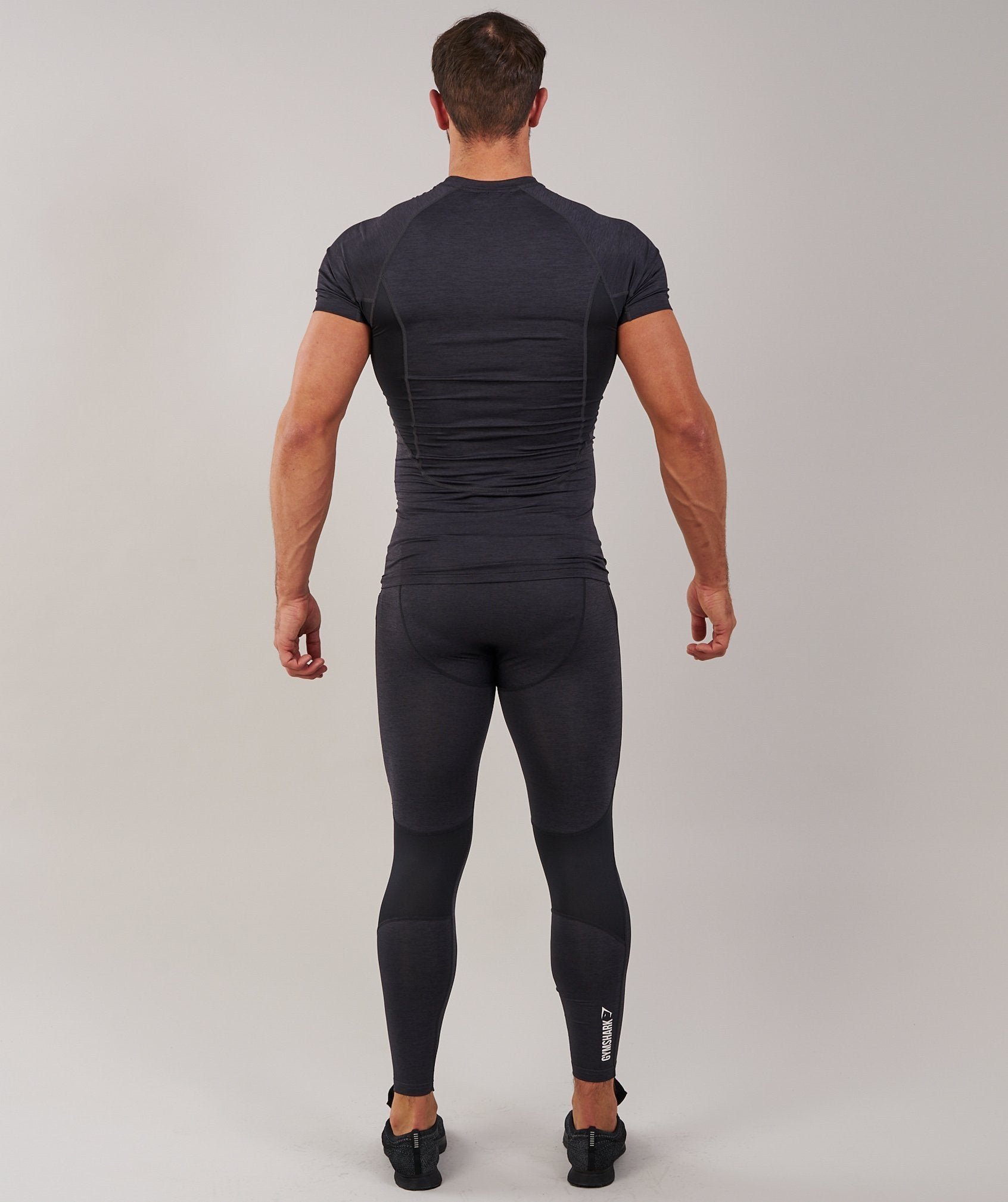 Element Baselayer Leggings in Black Marl - view 2