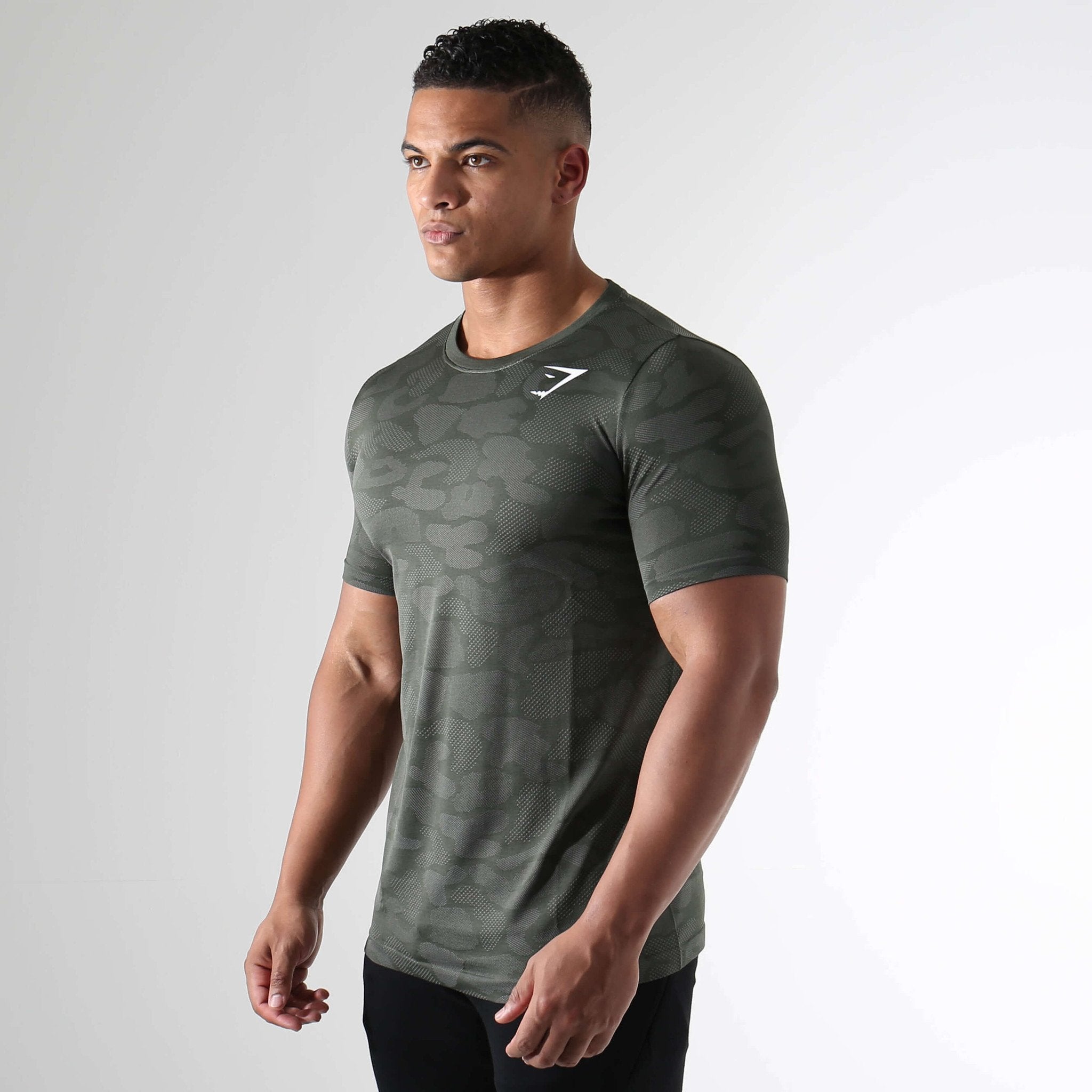 Seamless Stealth T-Shirt in Alpine Green - view 3