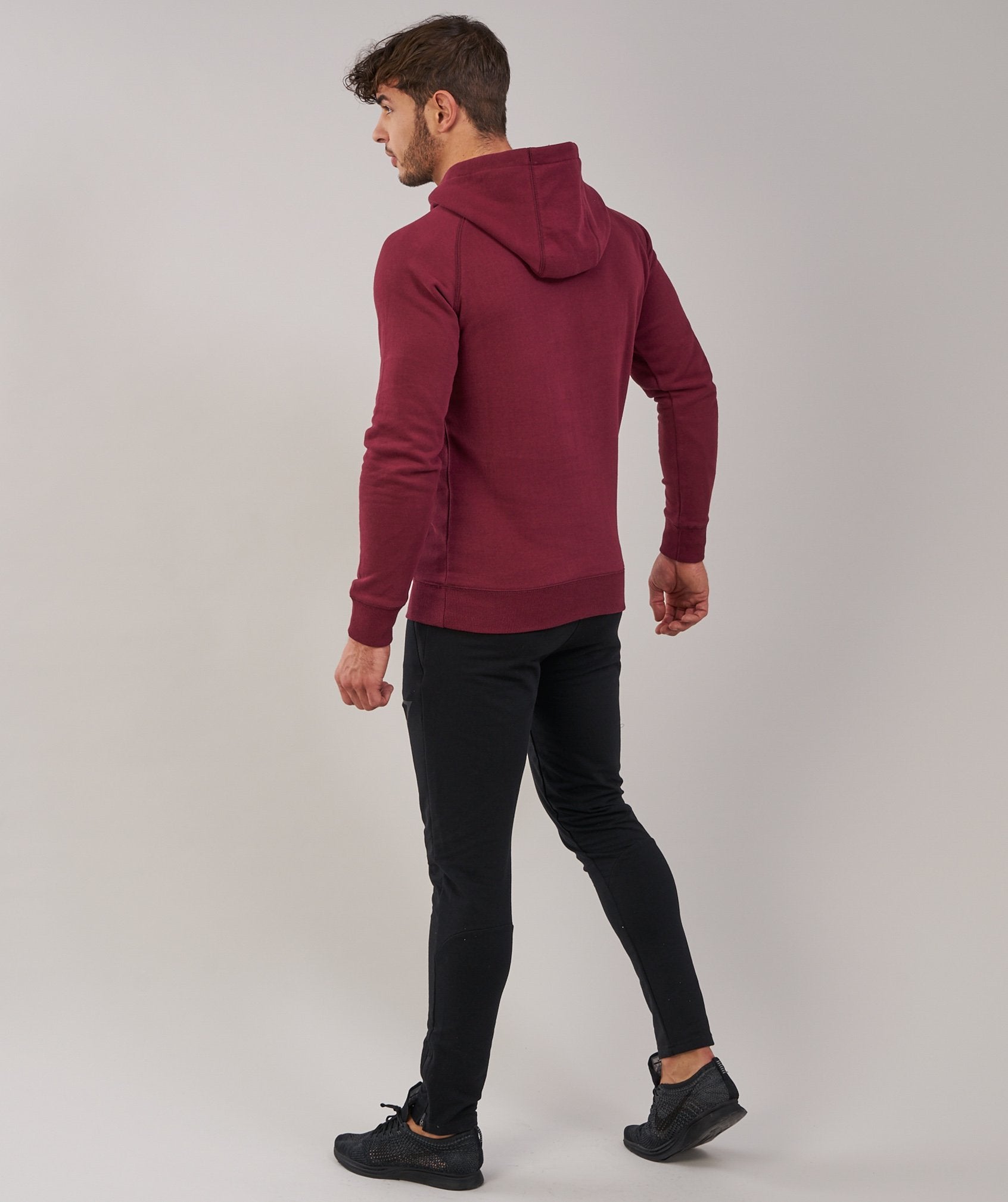 Fitness Hoodie in Port - view 4