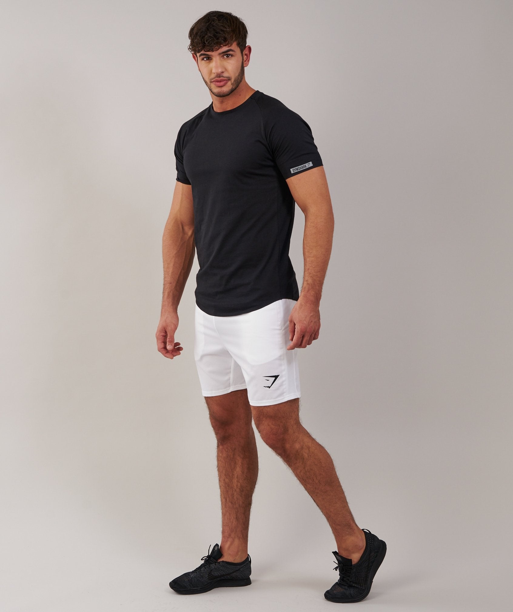 Sport Shorts in White - view 4