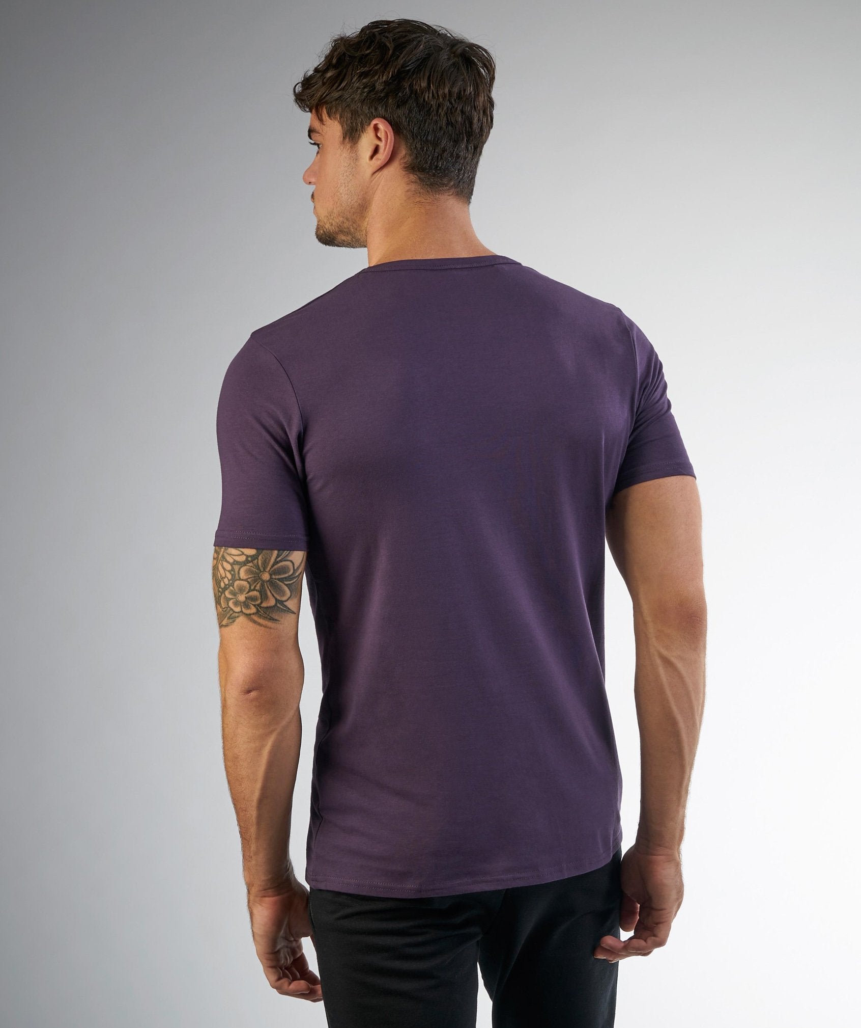 Fitness T-Shirt in Nightshade Purple - view 4