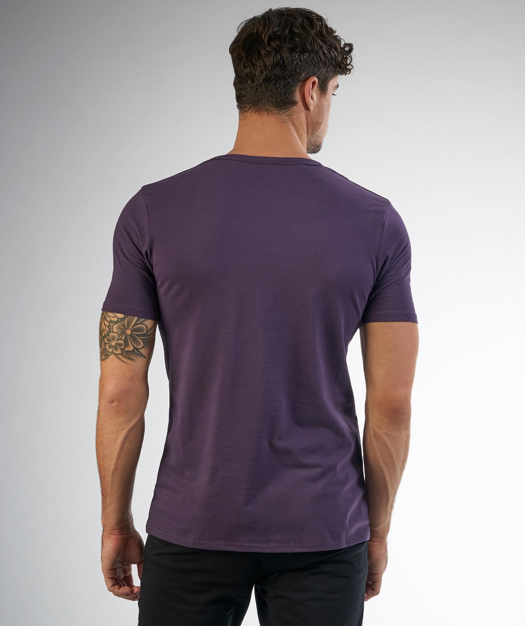 Fitness T-Shirt in Nightshade Purple - view 2