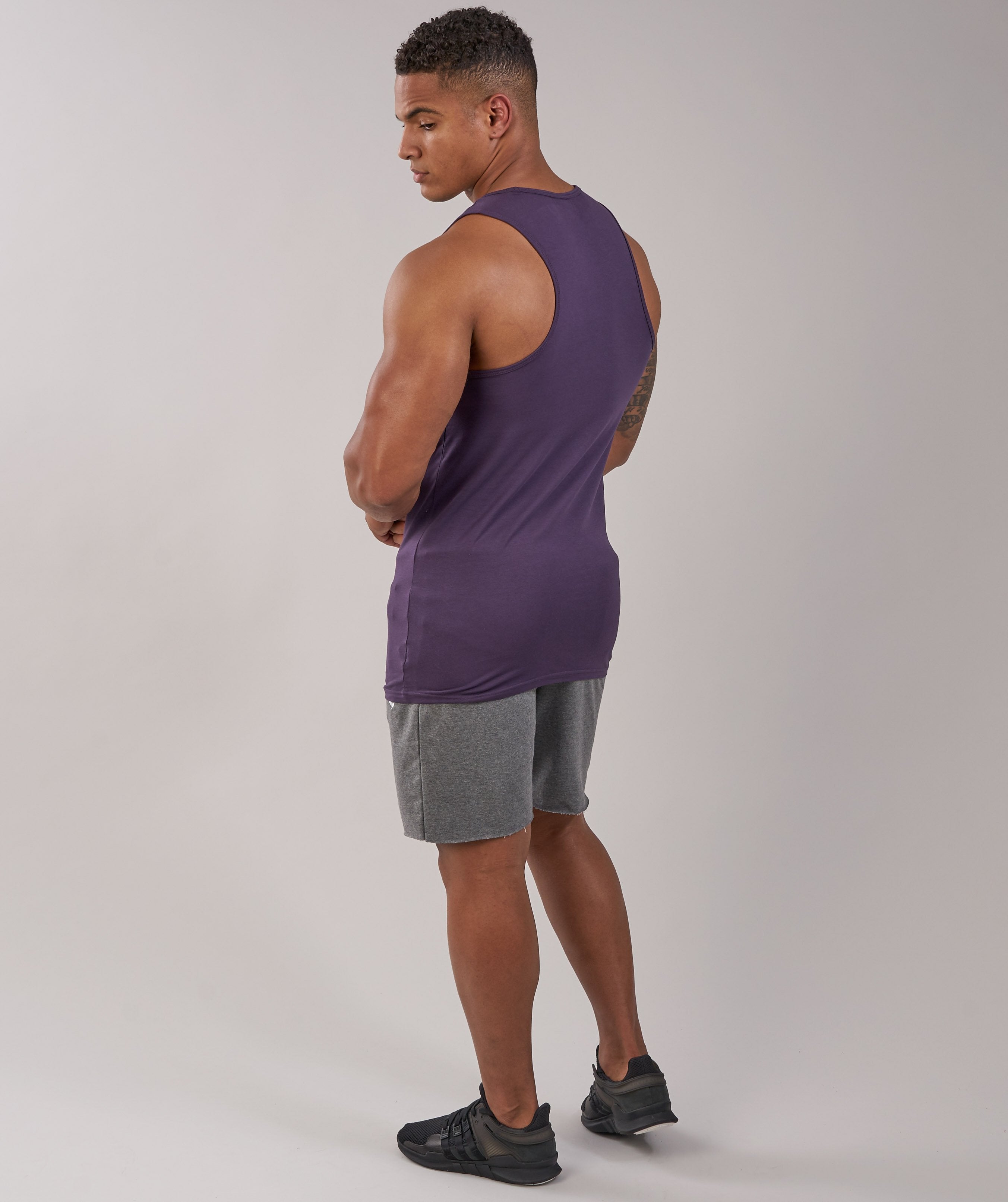 Fitness Tank in Nightshade Purple - view 5