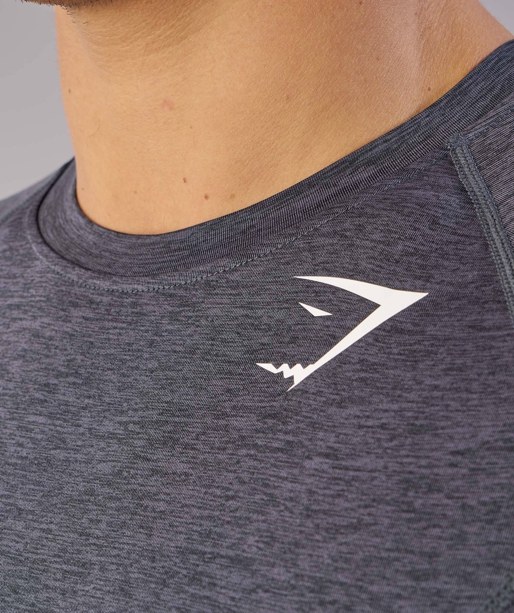 Element Baselayer Short Sleeve Top in Charcoal Marl - view 6