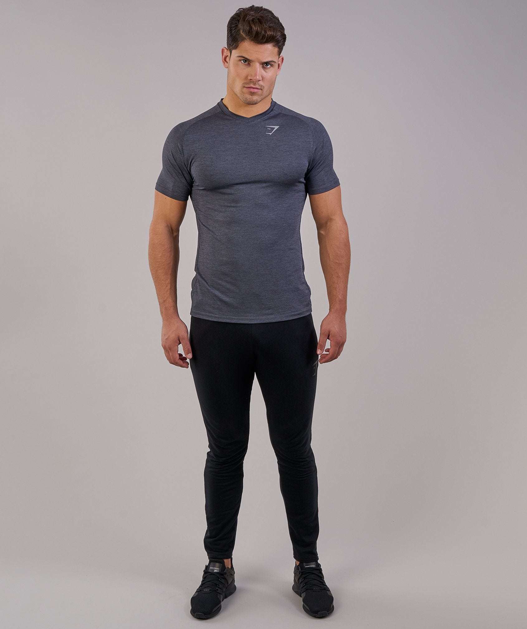 Convert T-Shirt in Charcoal Marl - view 4