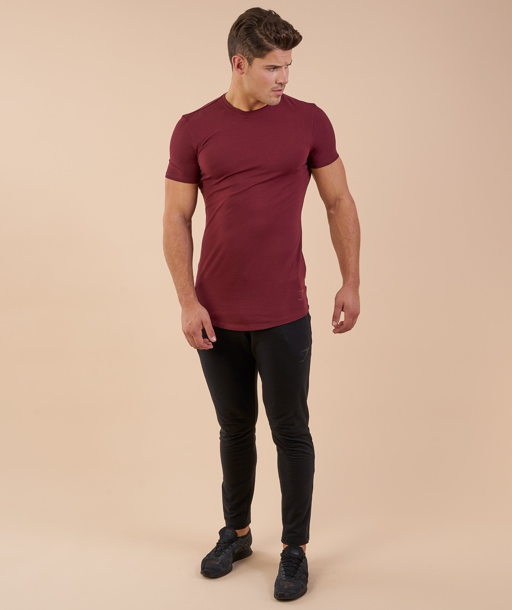 Solace Longline T-Shirt in Port - view 3