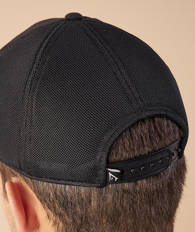 Mesh Snapback in Black - view 5