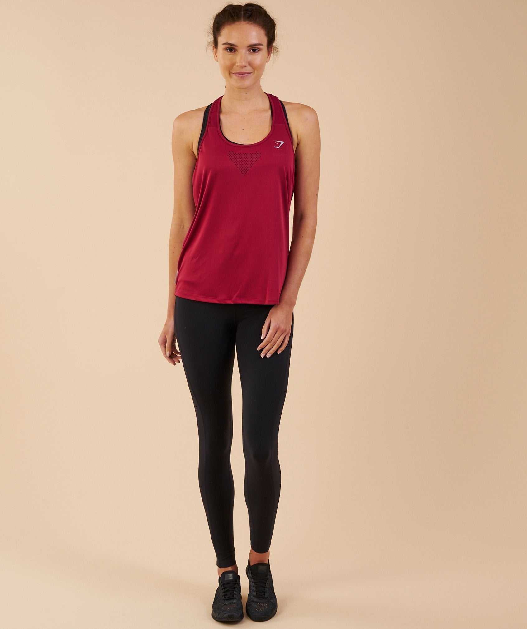 T-Bar Vest in Beet - view 4