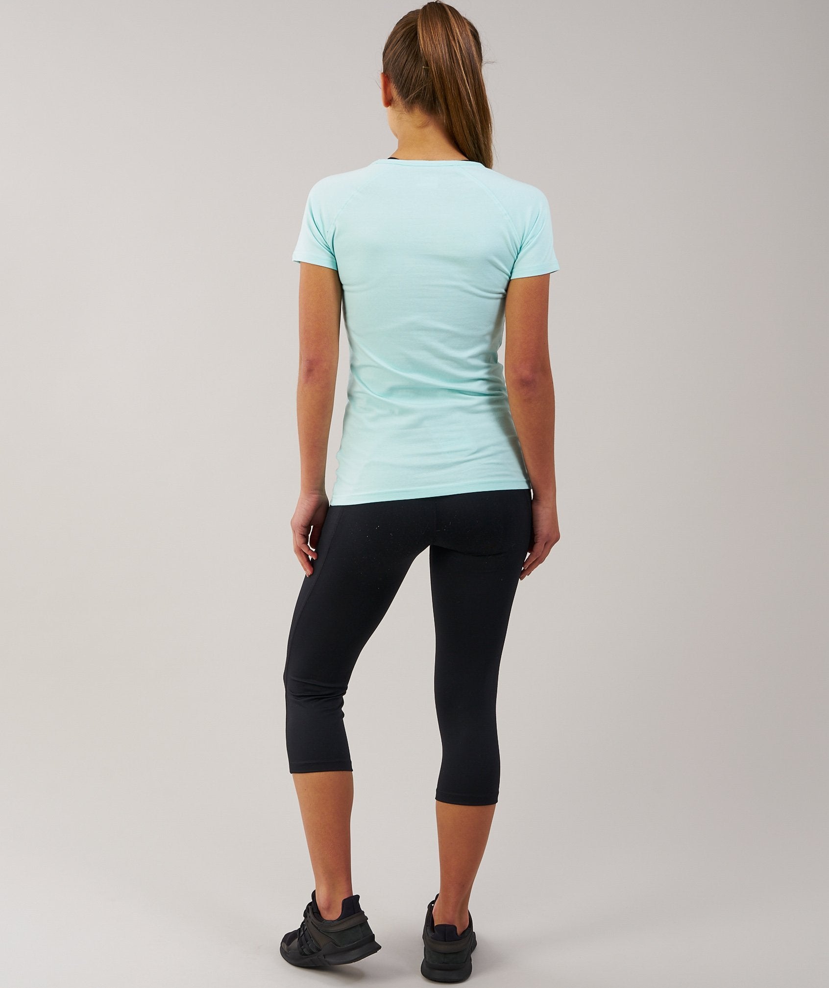 Women's Apollo T-Shirt in Pale Turquoise - view 2