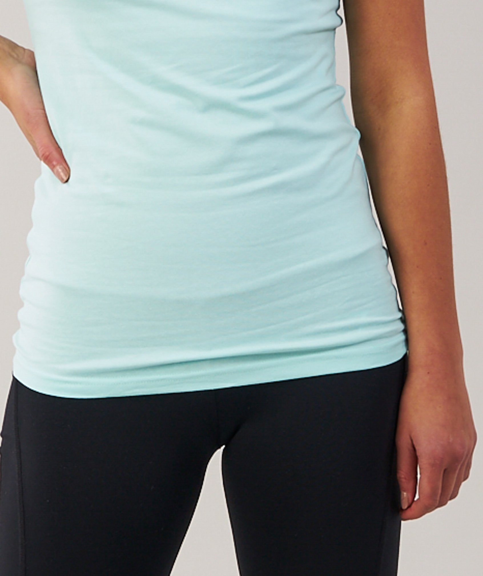 Women's Apollo T-Shirt in Pale Turquoise - view 5