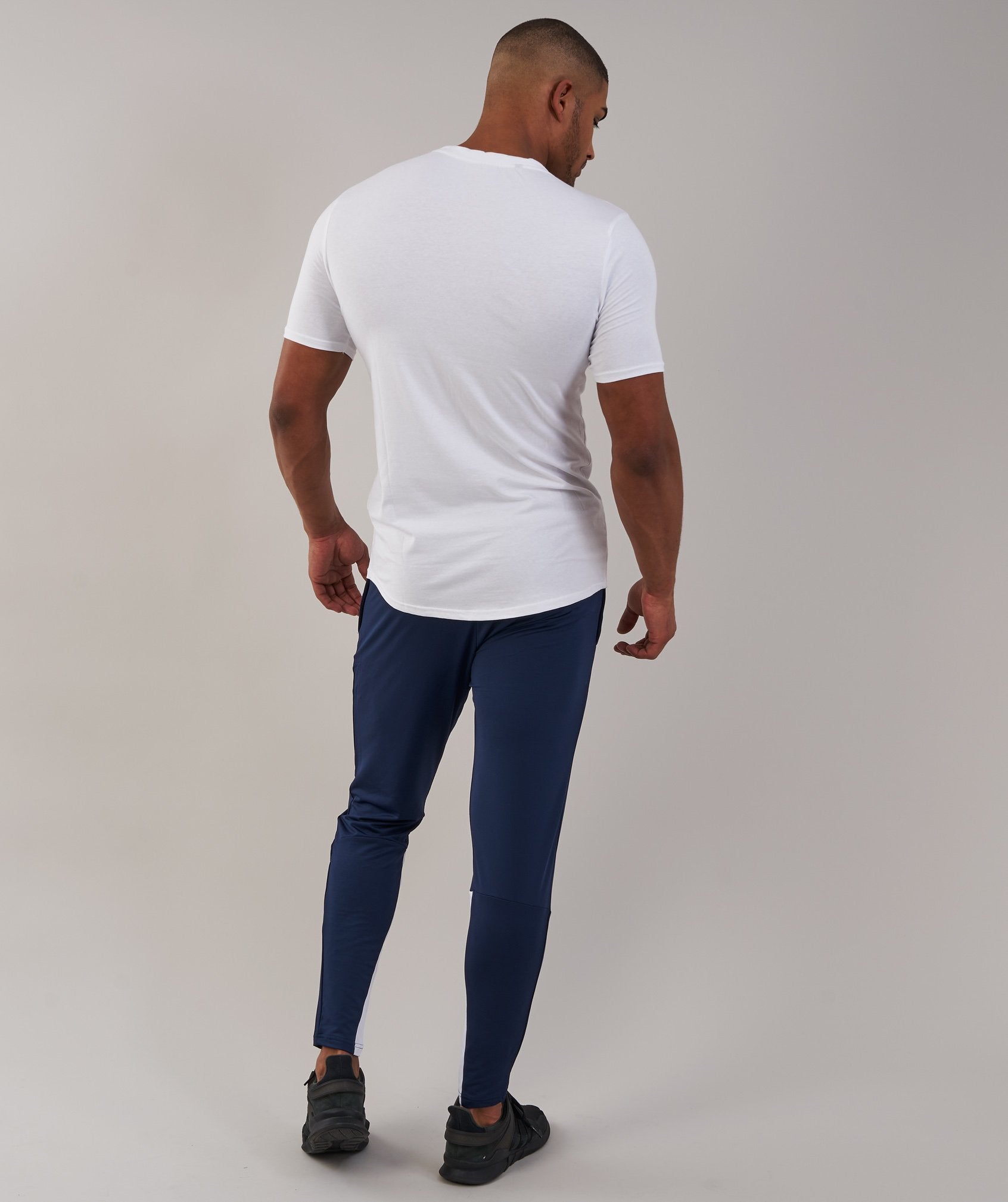 Reactive Training Bottoms in Sapphire Blue/White - view 2