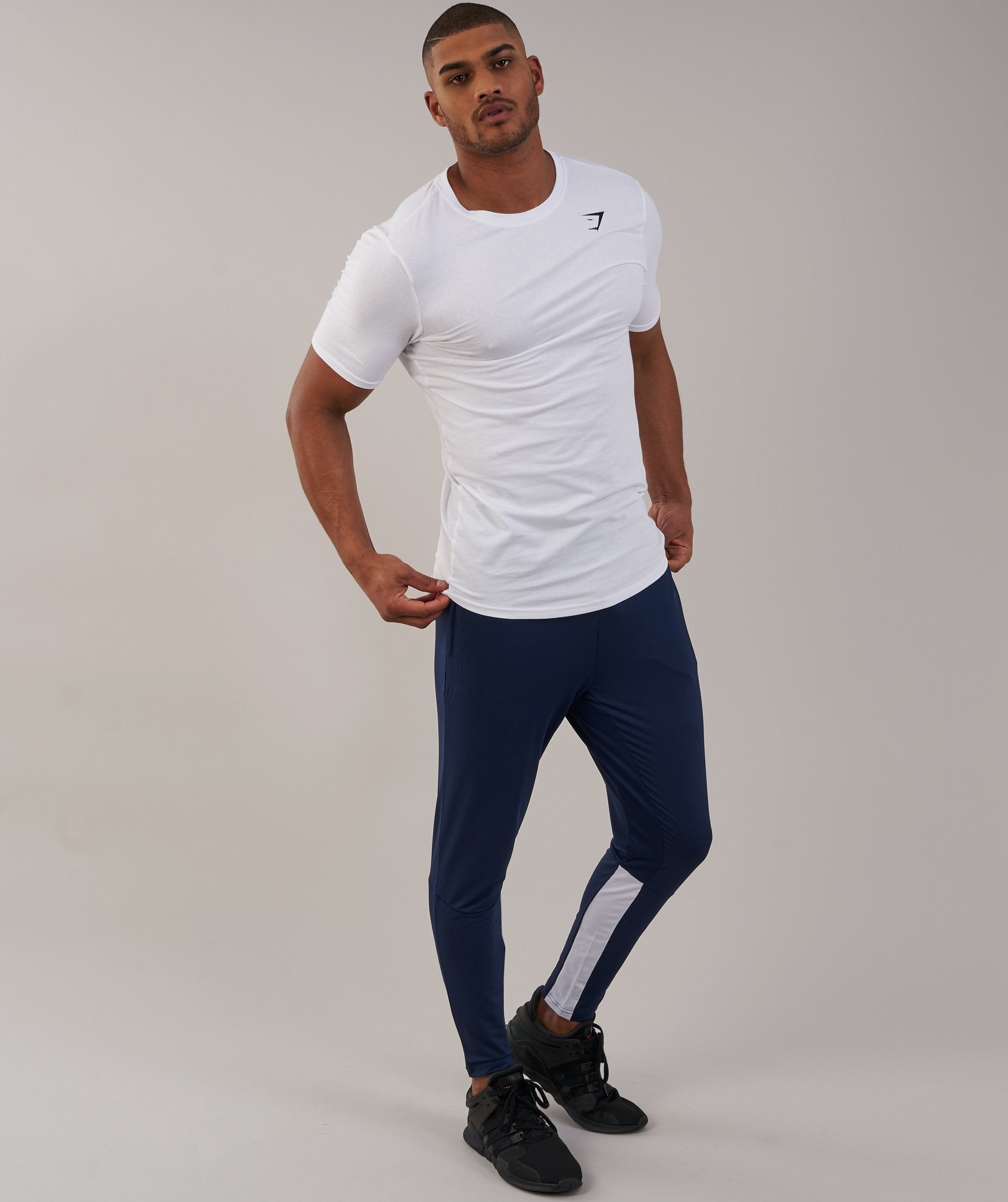 Reactive Training Bottoms in Sapphire Blue/White - view 1