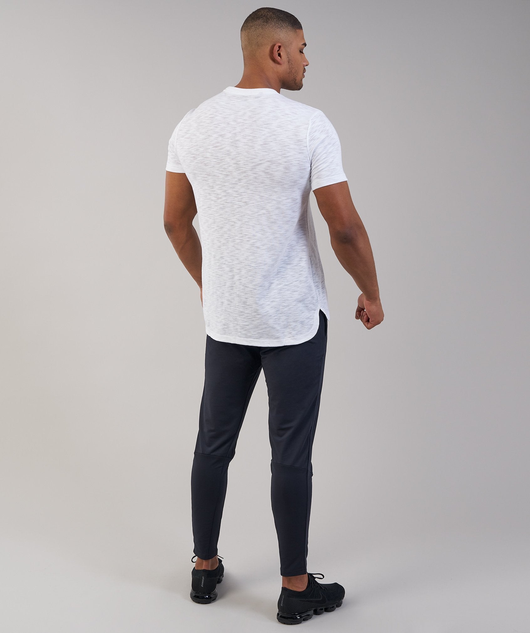 Heather T-Shirt in White Marl - view 3