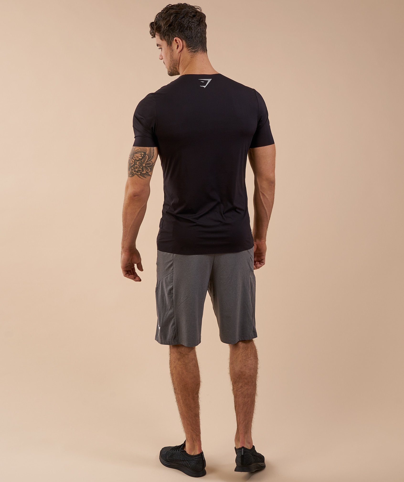 Element Shorts in Charcoal Marl - view 2