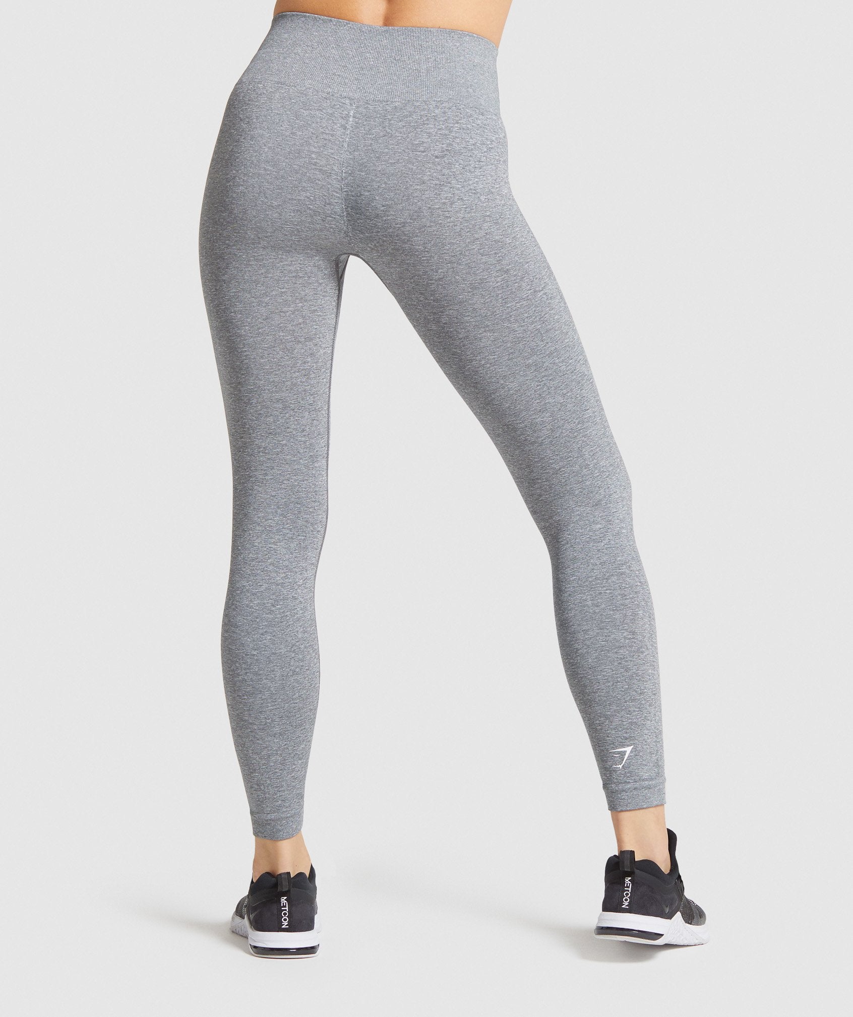 Adapt Marl Seamless Leggings in Grey