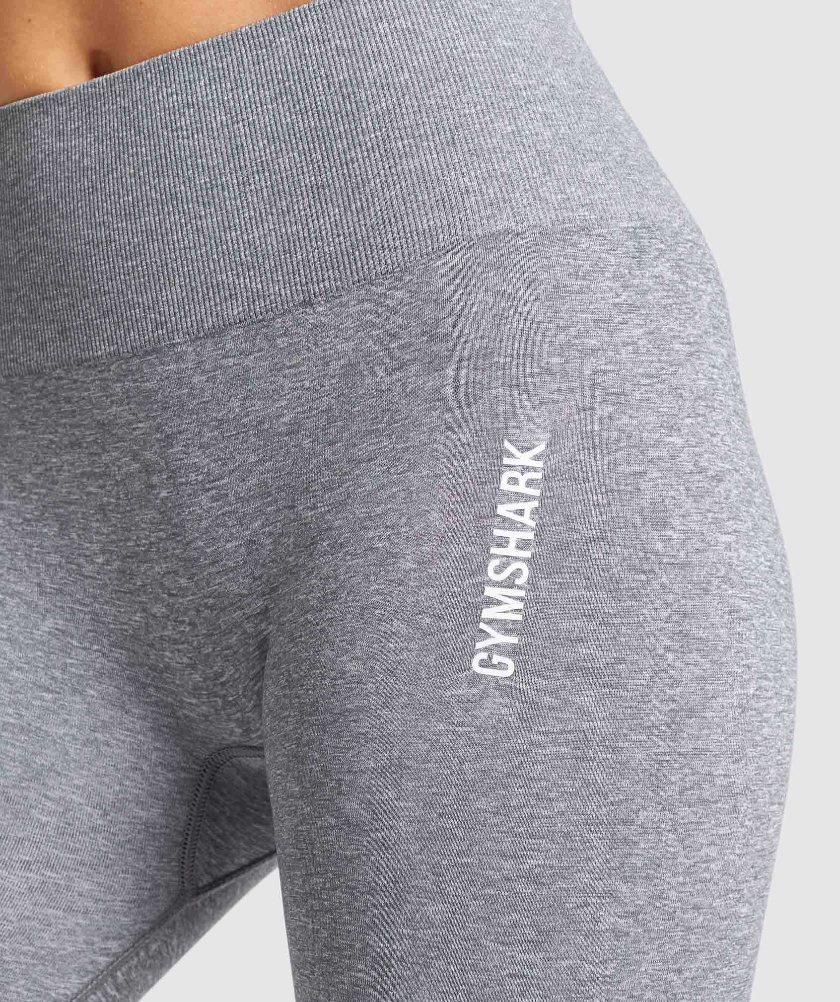 Adapt Marl Seamless Leggings in Grey