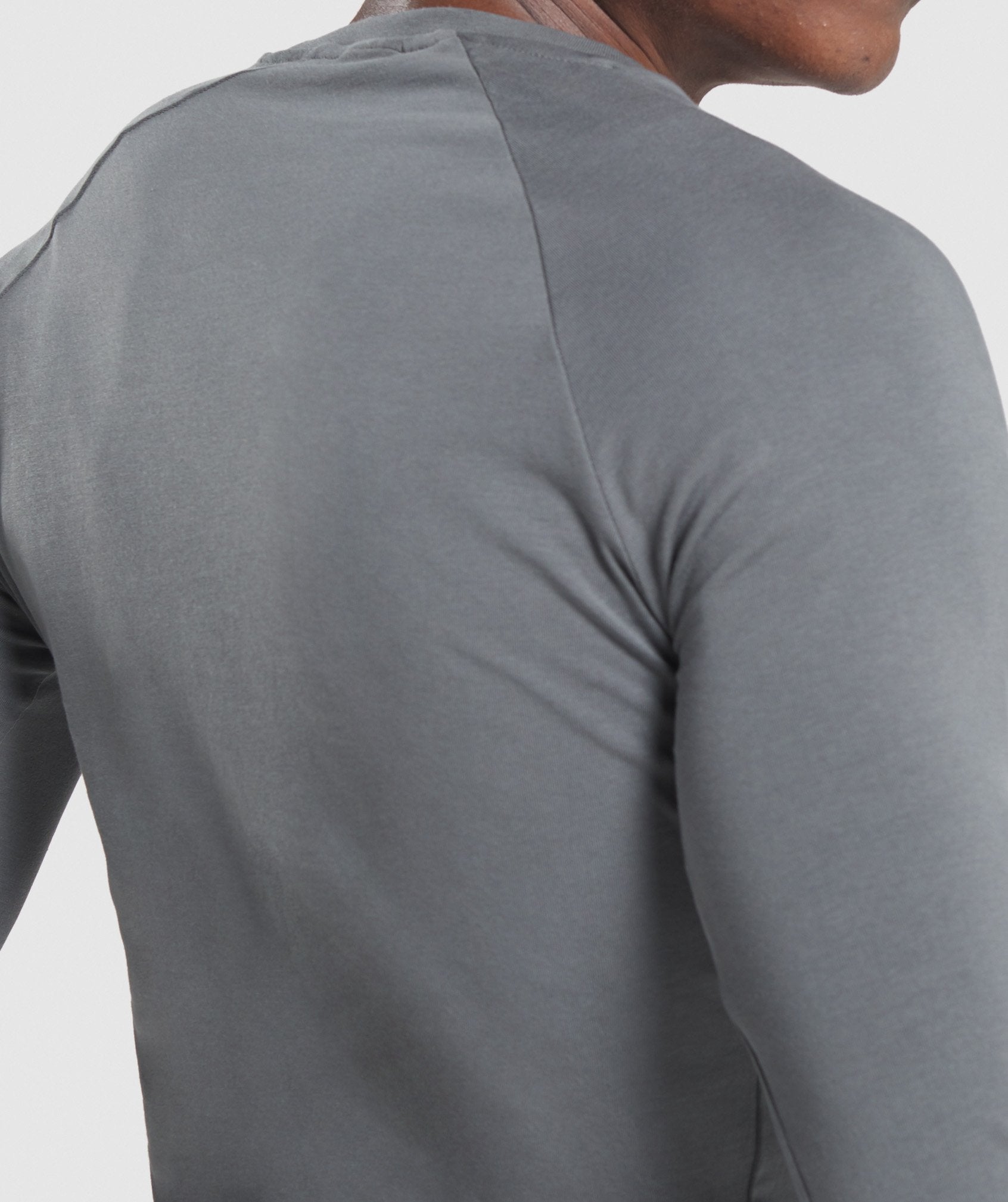 Apollo Long Sleeve T-Shirt in Charcoal