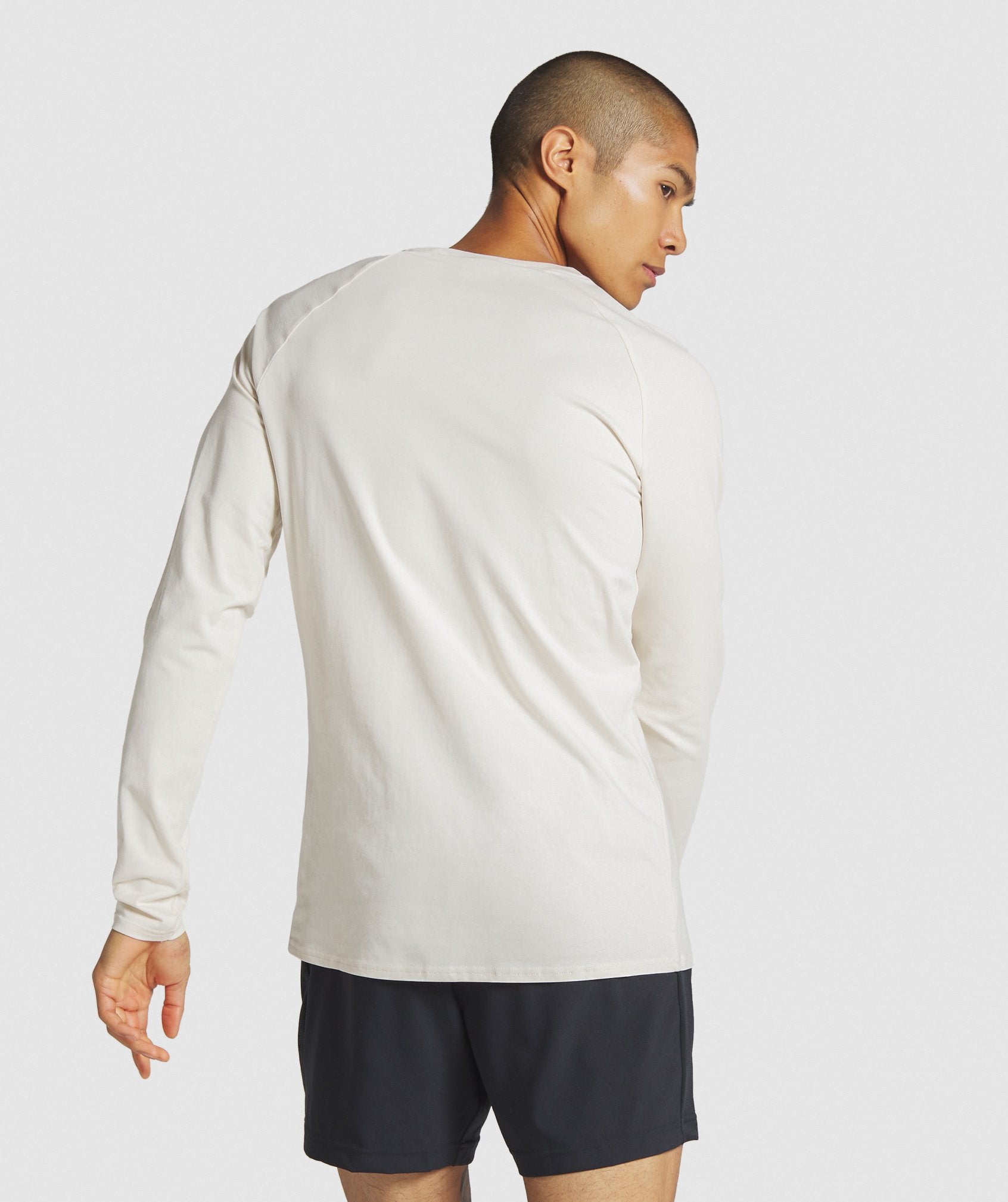 Apollo Long Sleeve T-Shirt in Clay Grey