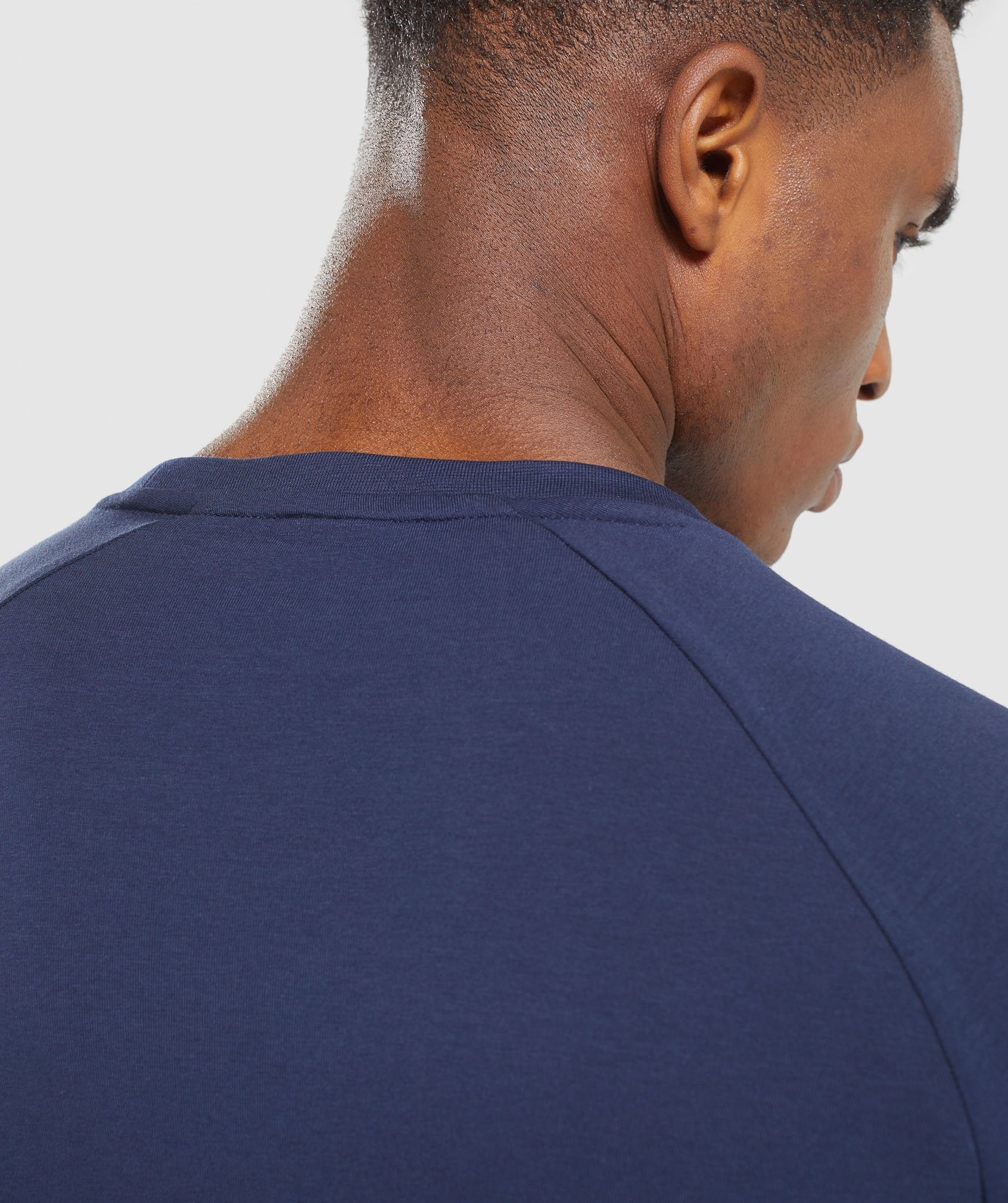Apollo Long Sleeve T-Shirt in Dark Blue - view 6