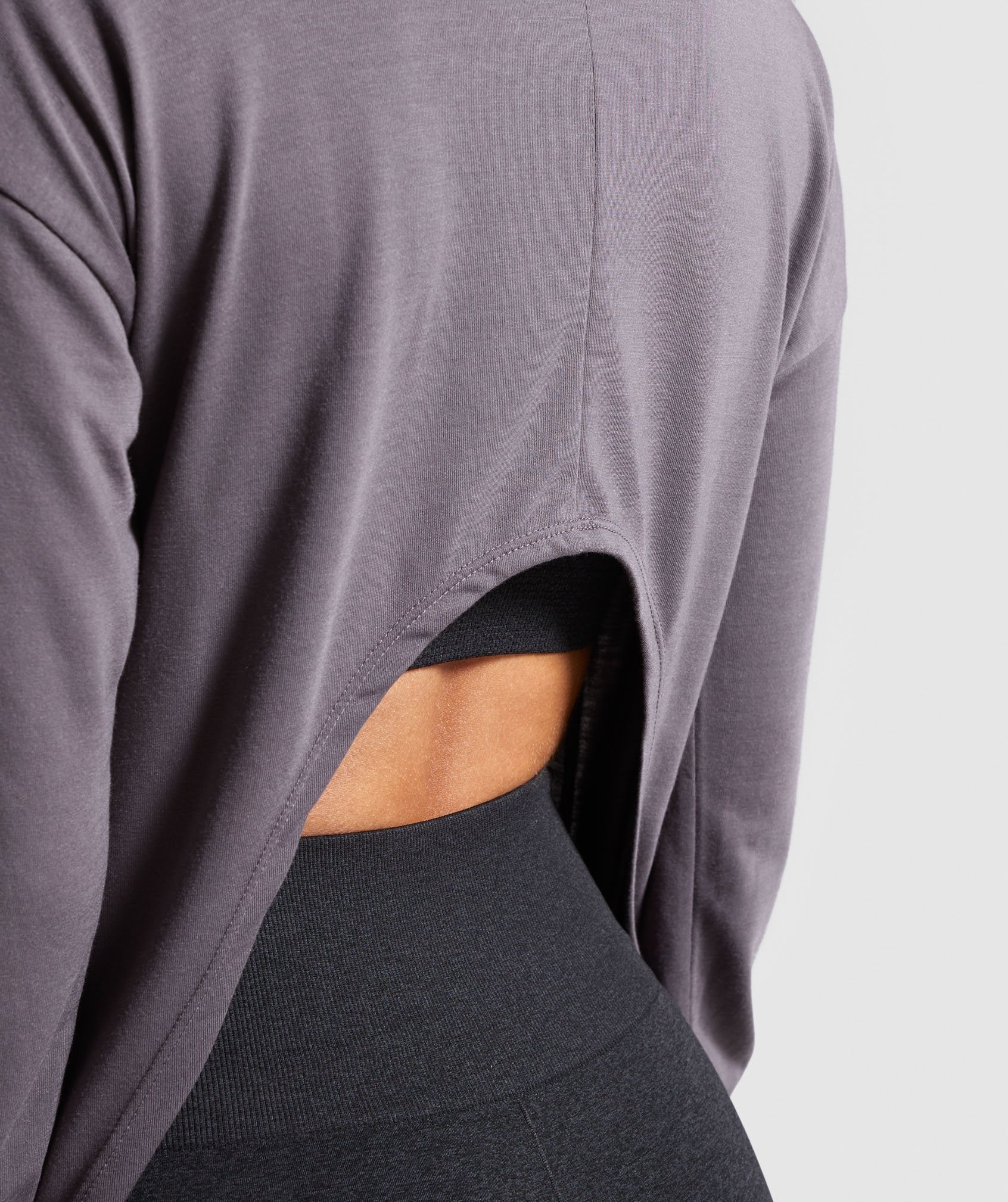 Ark Long Sleeve Top in Slate Lavender - view 6