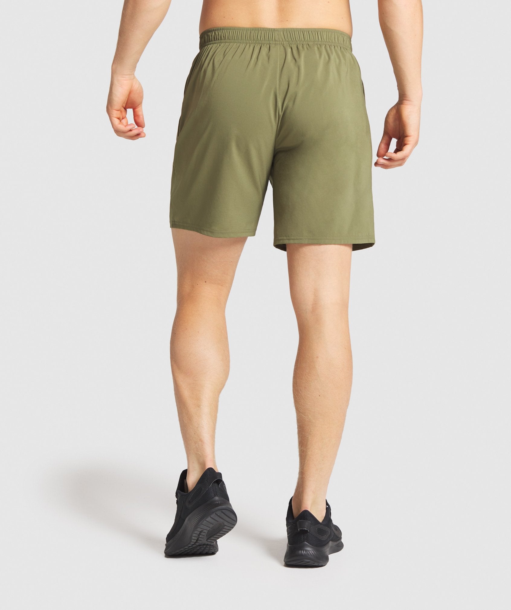 Arrival Zip Pocket Shorts in Dark Green