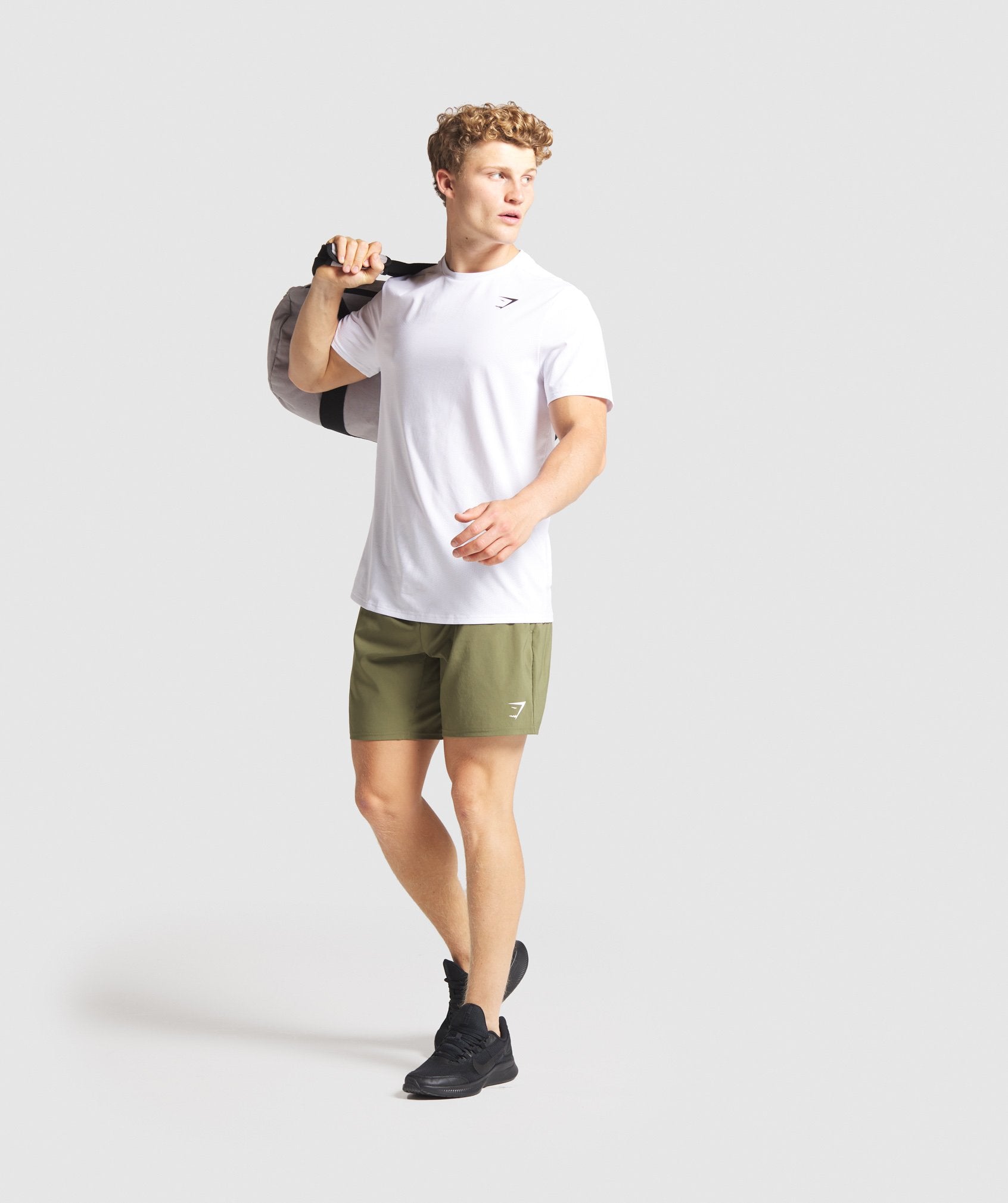 Arrival Zip Pocket Shorts in Dark Green