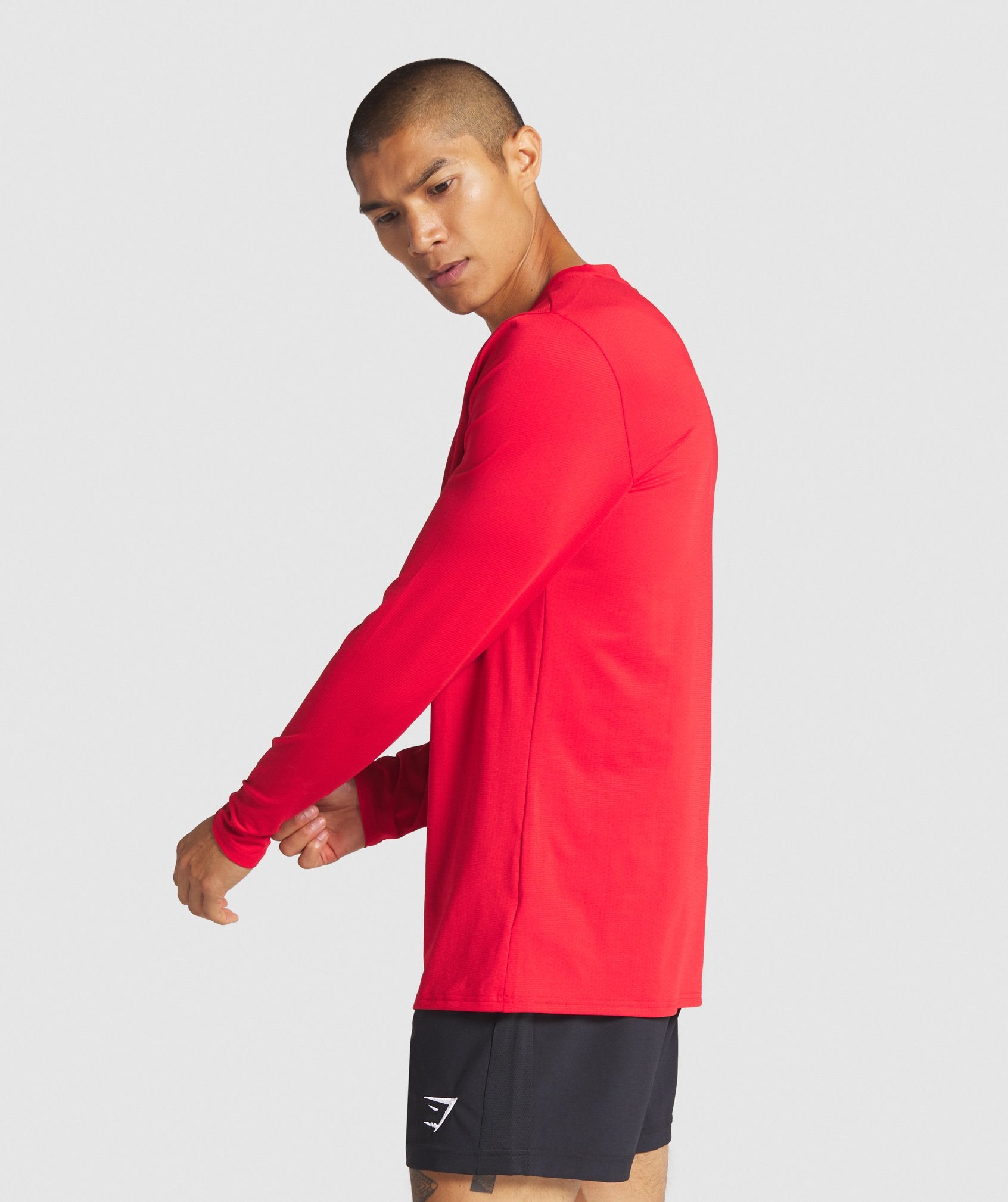 Arrival Long Sleeve T-Shirt in Red