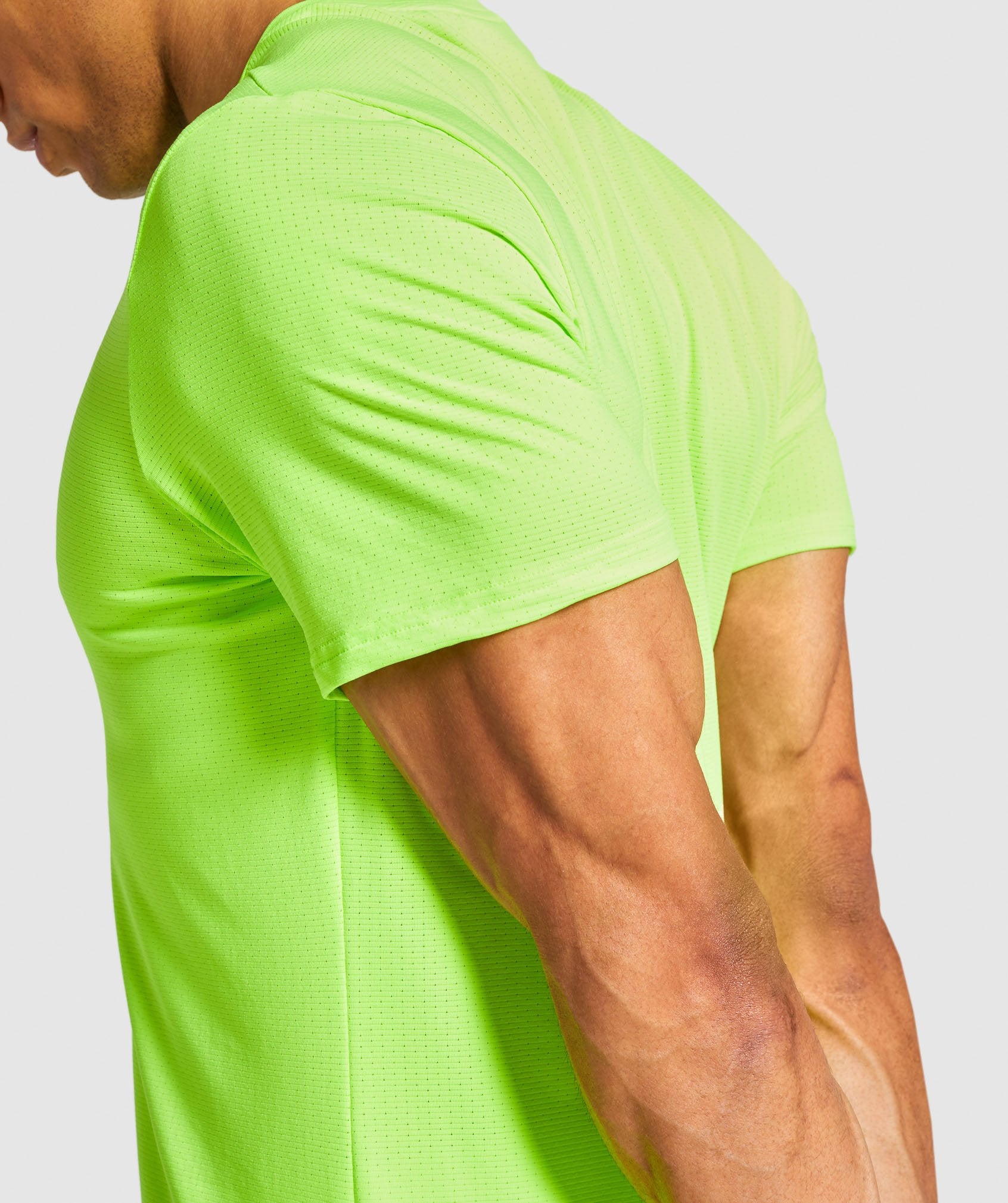 Gymshark Arrival T-Shirt - Lime Image D1