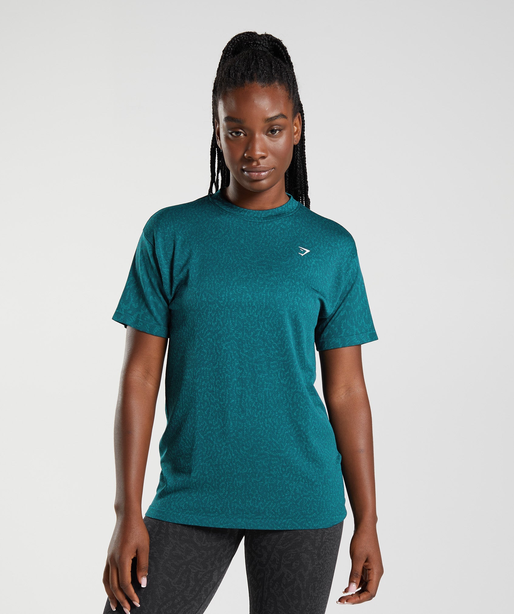 Adapt Animal Seamless T-Shirt in Reef | Winter Teal - view 1