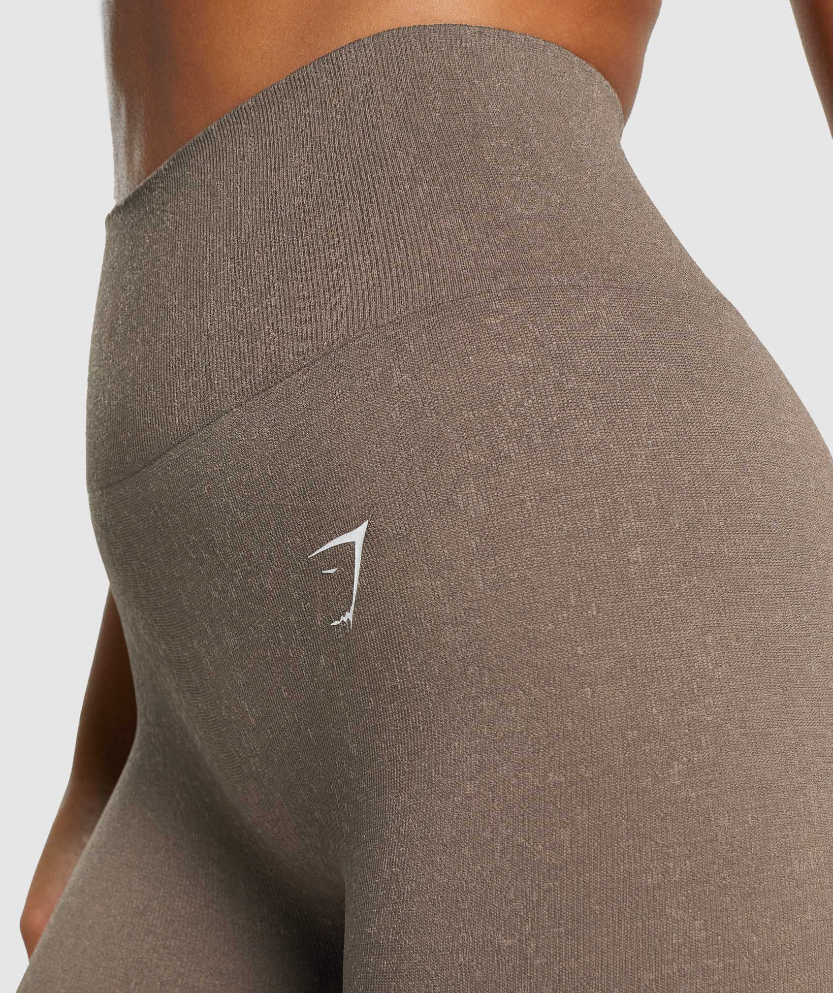 Adapt Fleck Seamless Leggings in Mineral | Brown