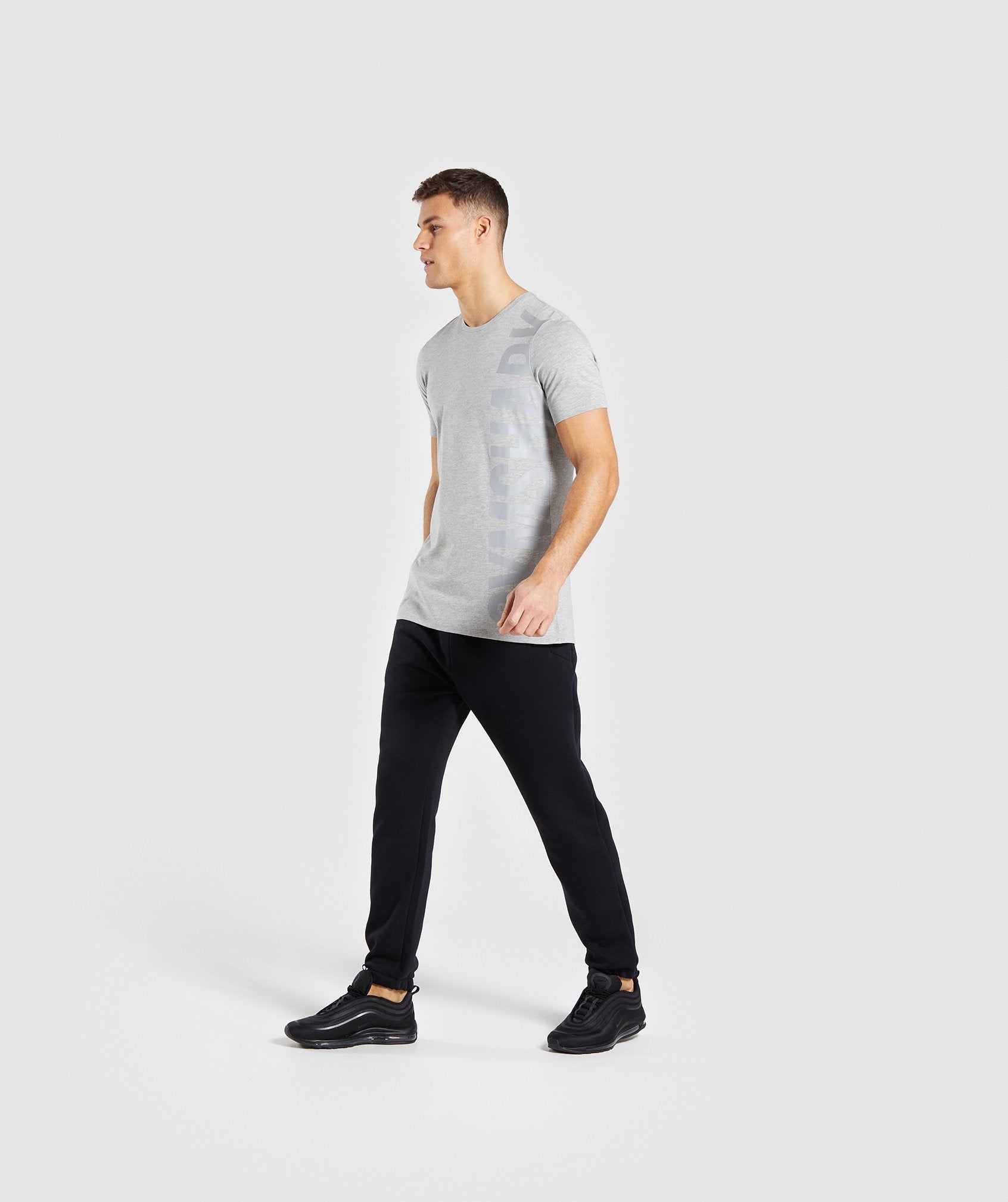 Align T-Shirt in Light Grey - view 4