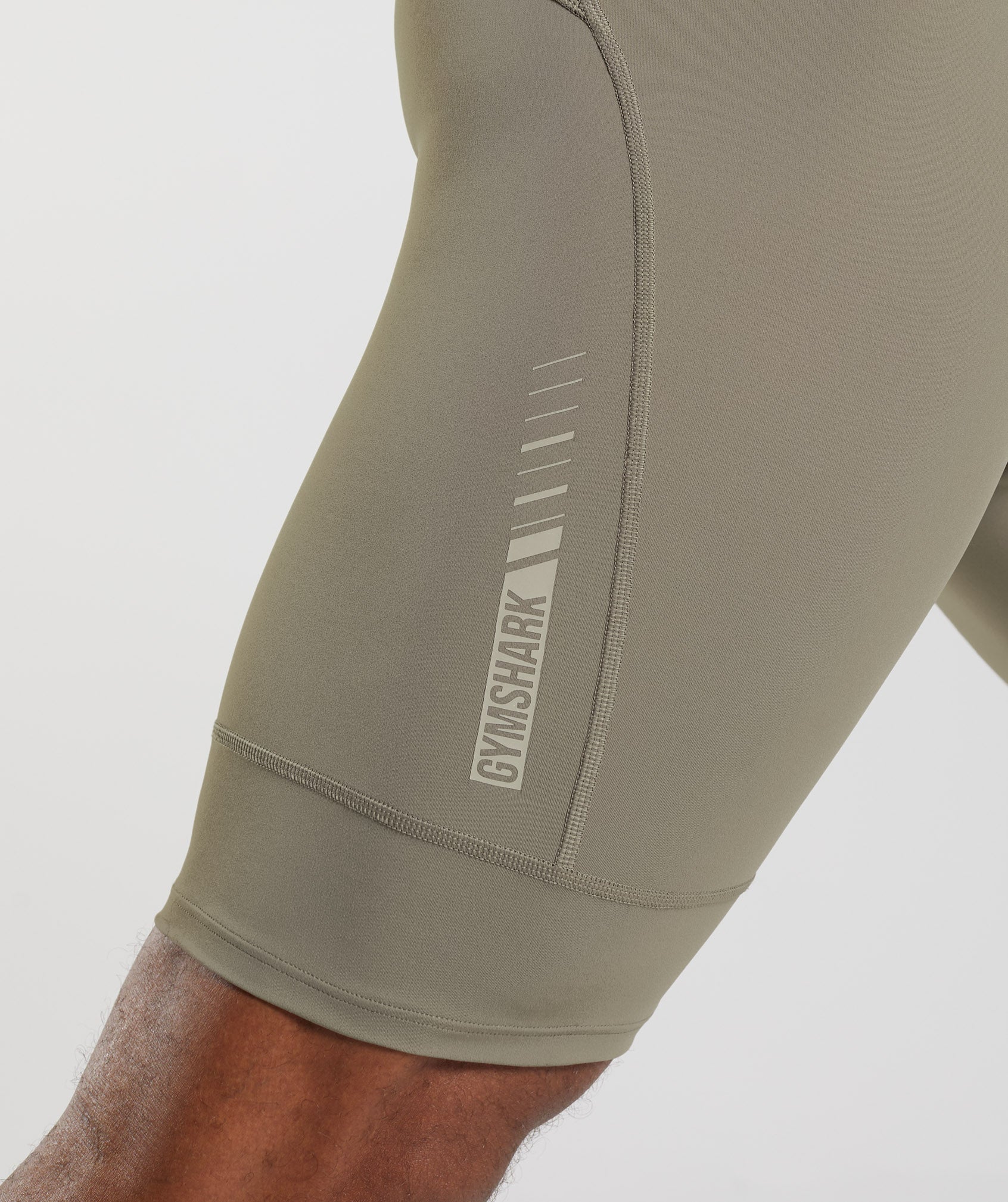 Apex Run 1/2 Tights in Earthy Brown - view 5