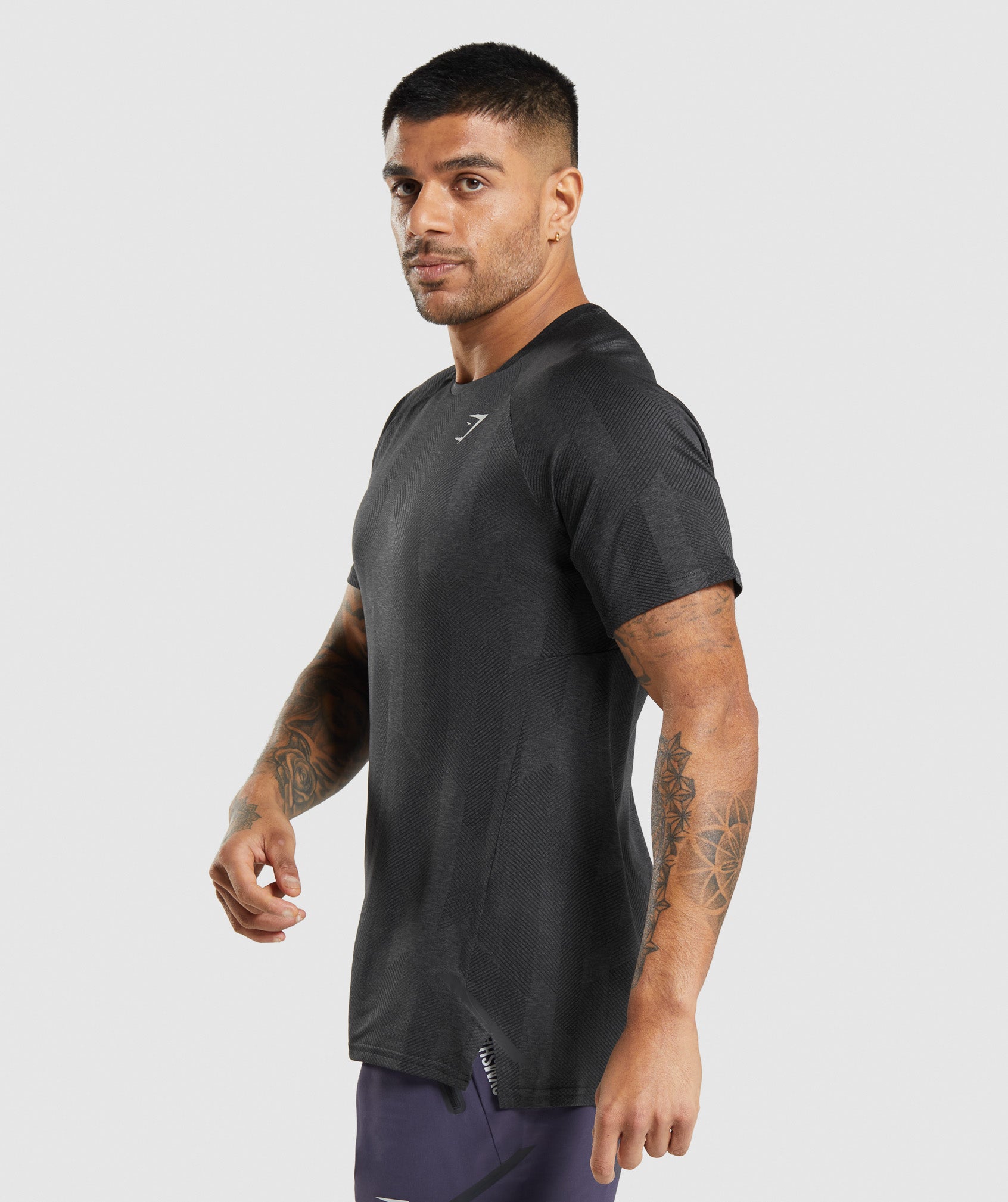 Apex T-Shirt in Black/Onyx Grey - view 4