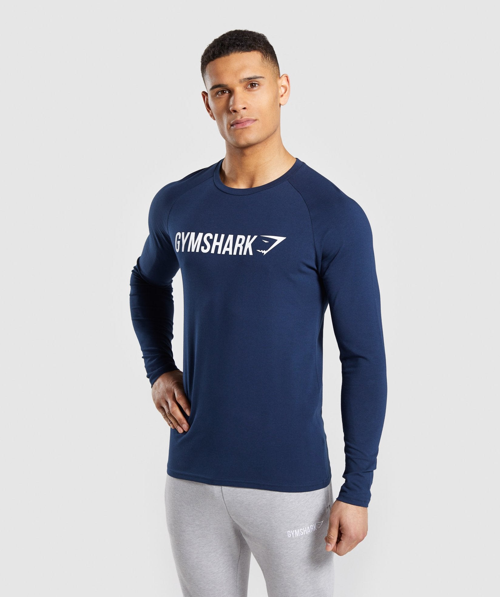 Apollo Long Sleeve T-Shirt in Blue